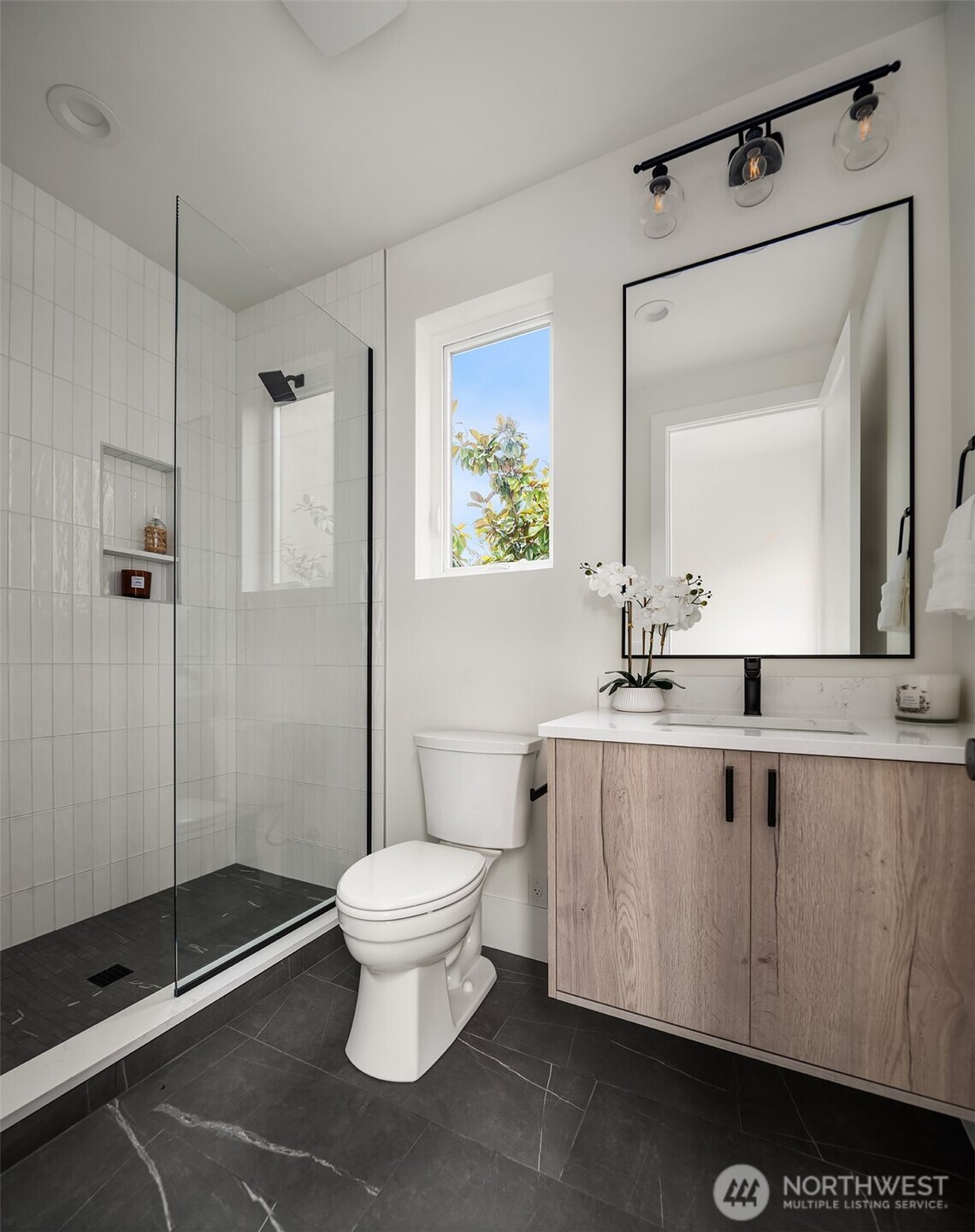 Bathroom on main level.