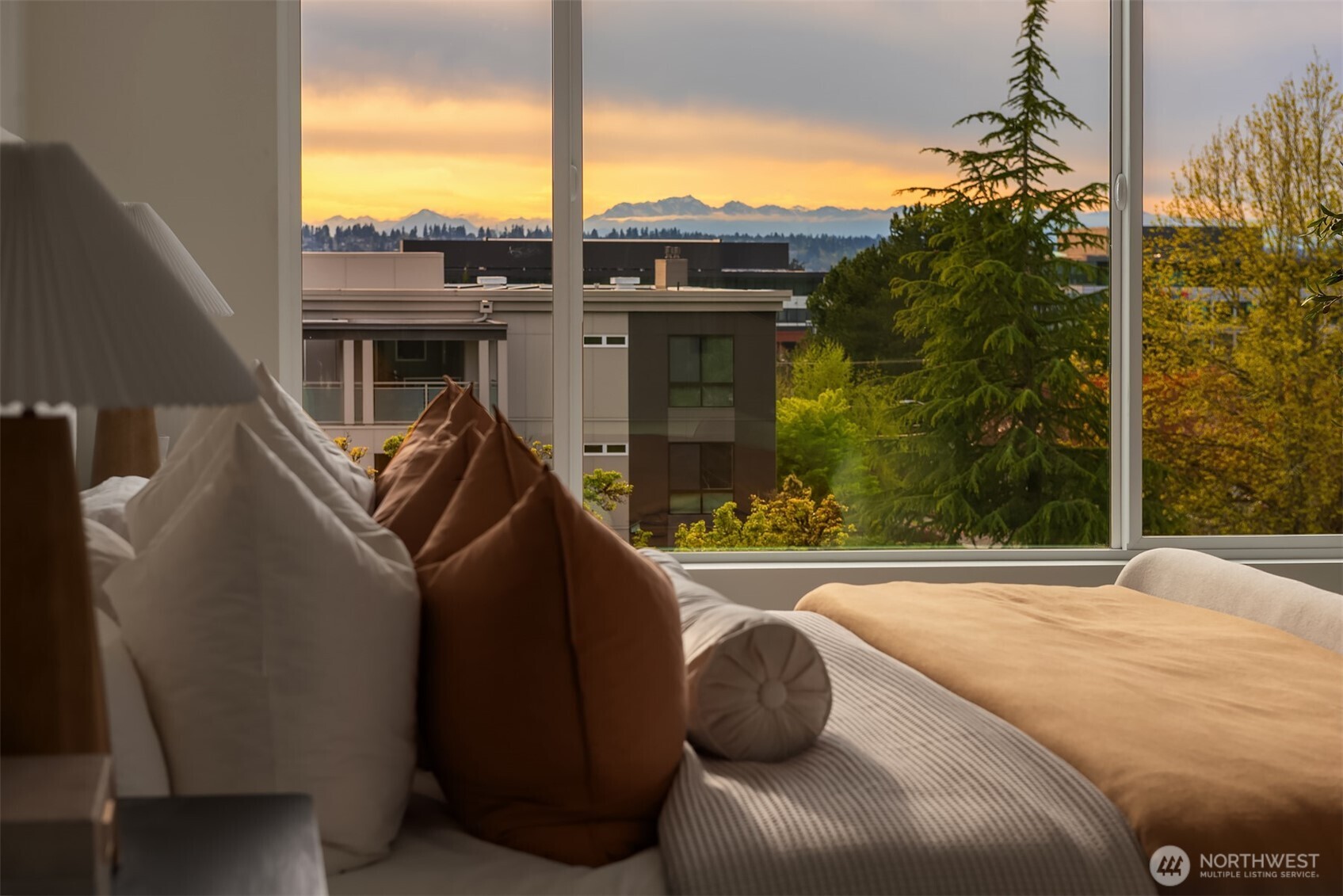 Primary bedroom on second level