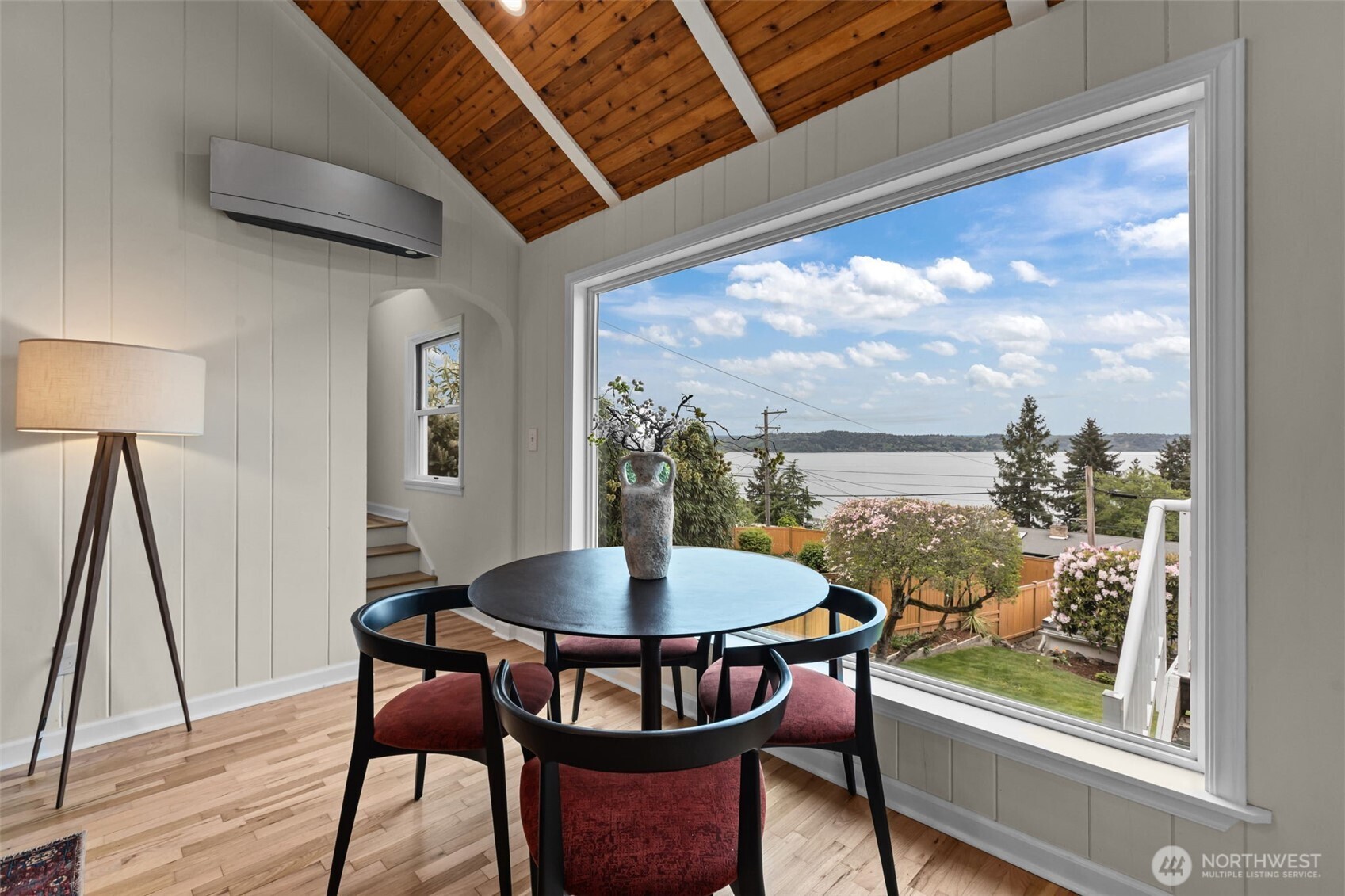 Imagine coffee right here. Unobstructed Views from inside your home while you wake up for the day.