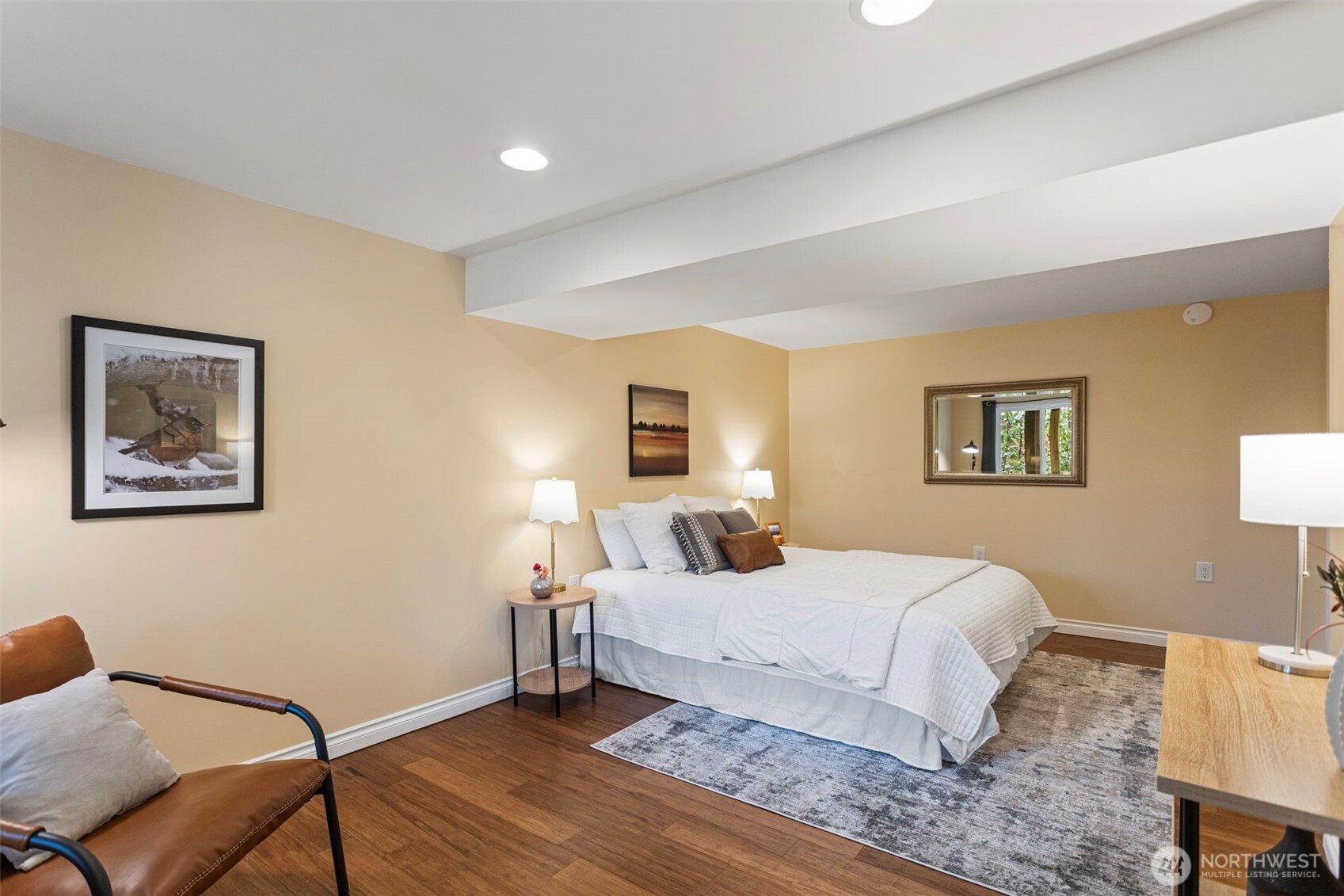 Large lower level bedroom or use it as a flex space. So many possibilities in this home.