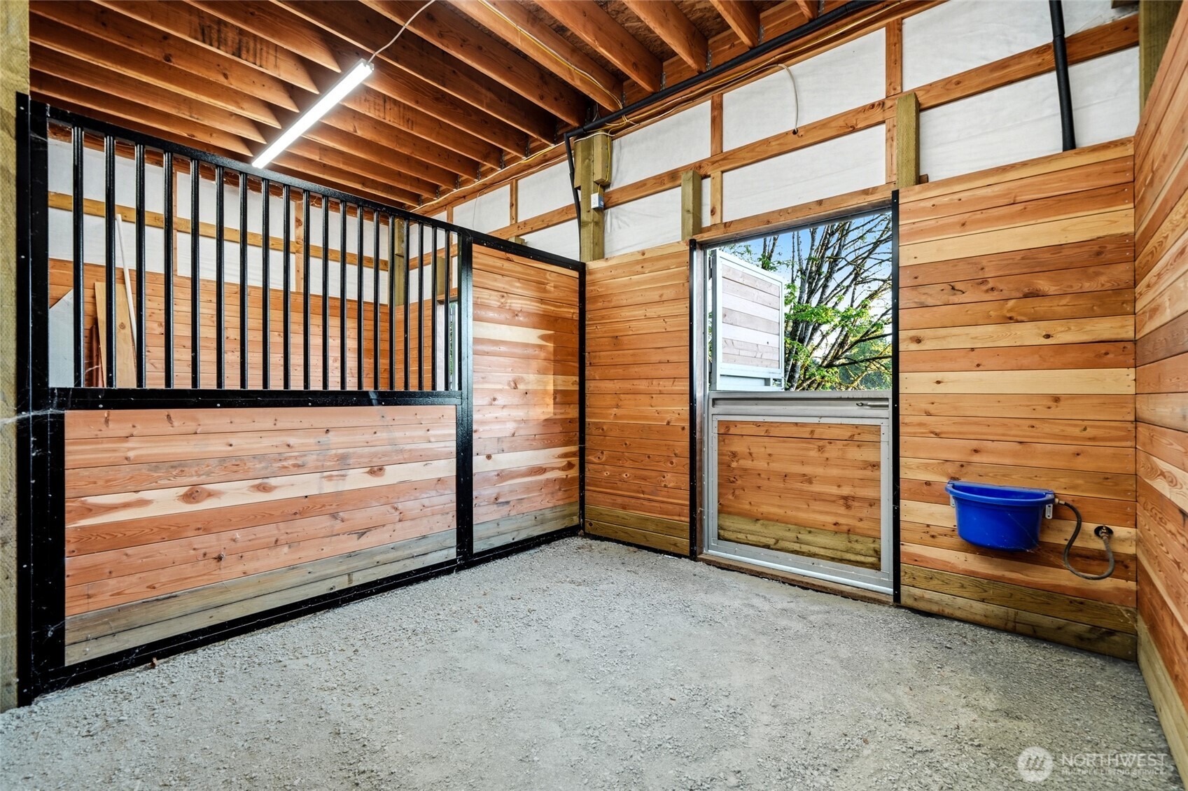 Just one of 3 luxury horse stalls