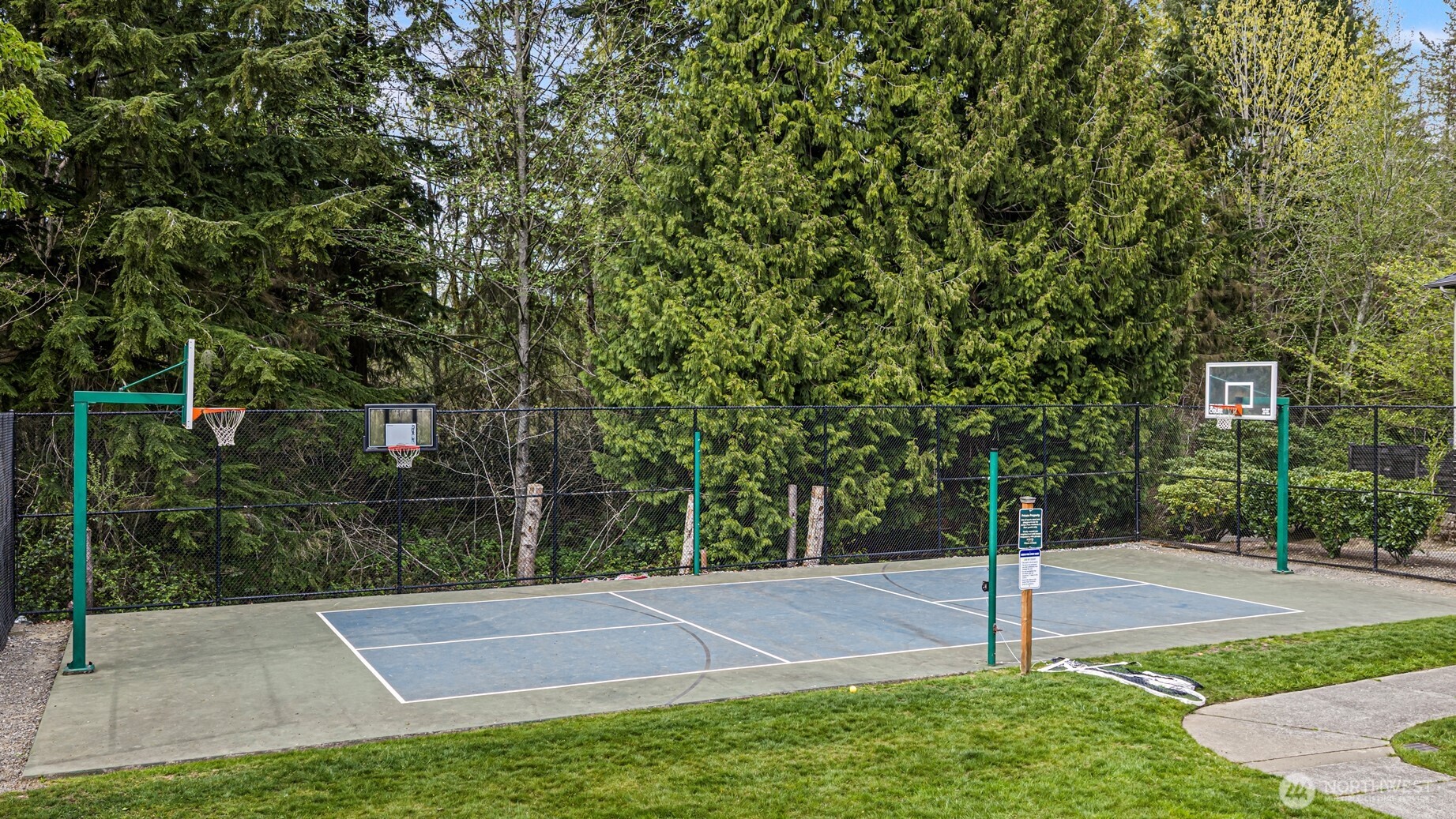 Community sports court.