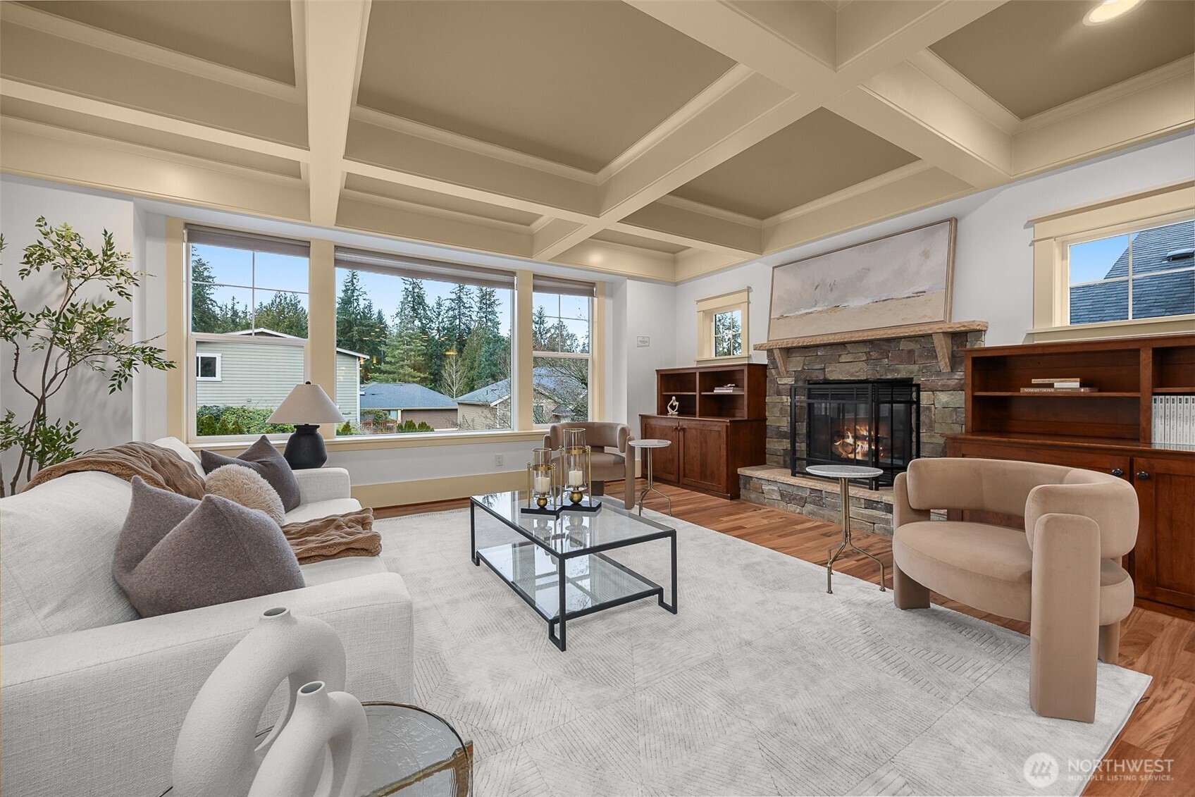 Natural light pours in to accentuate the details