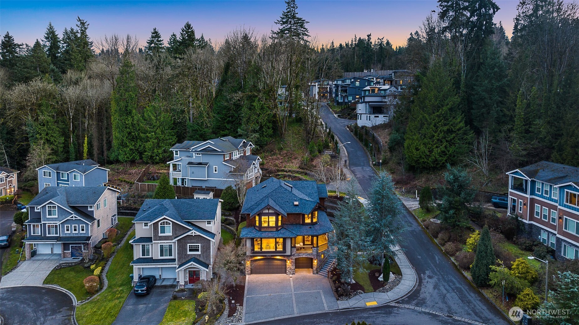 A serene enclave of multimillion dollar homes