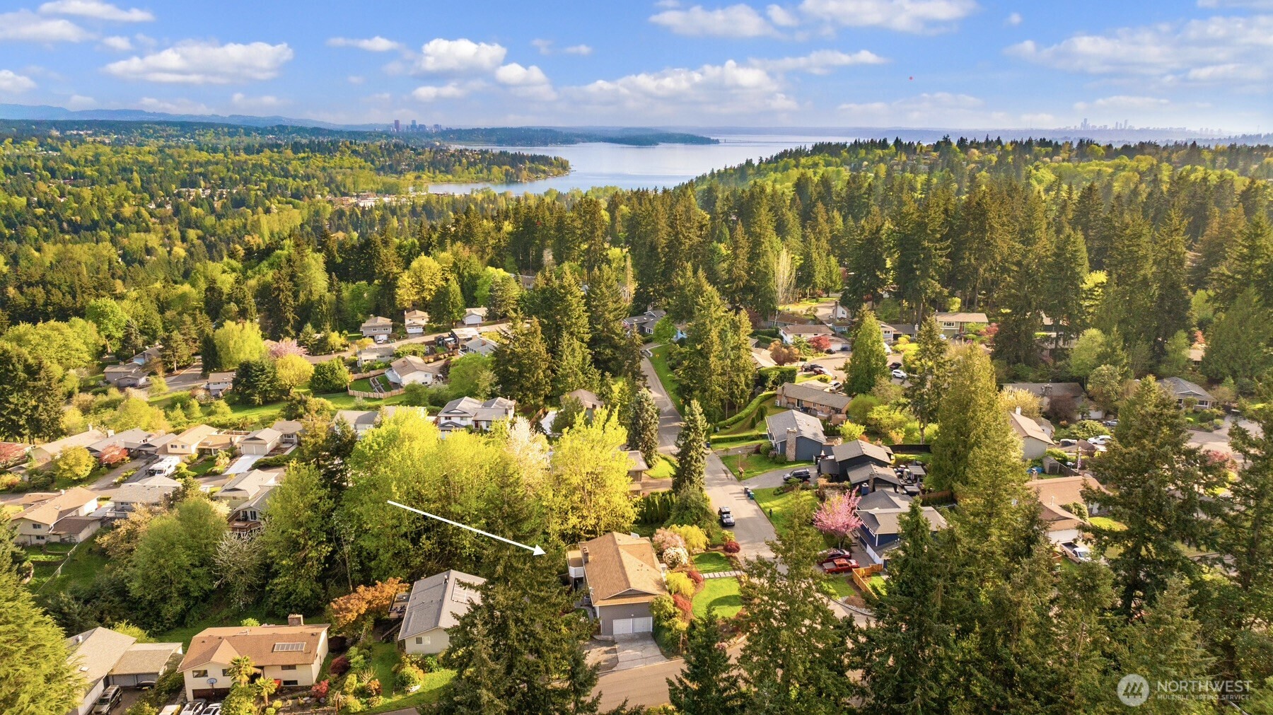 Lower level bedroom.