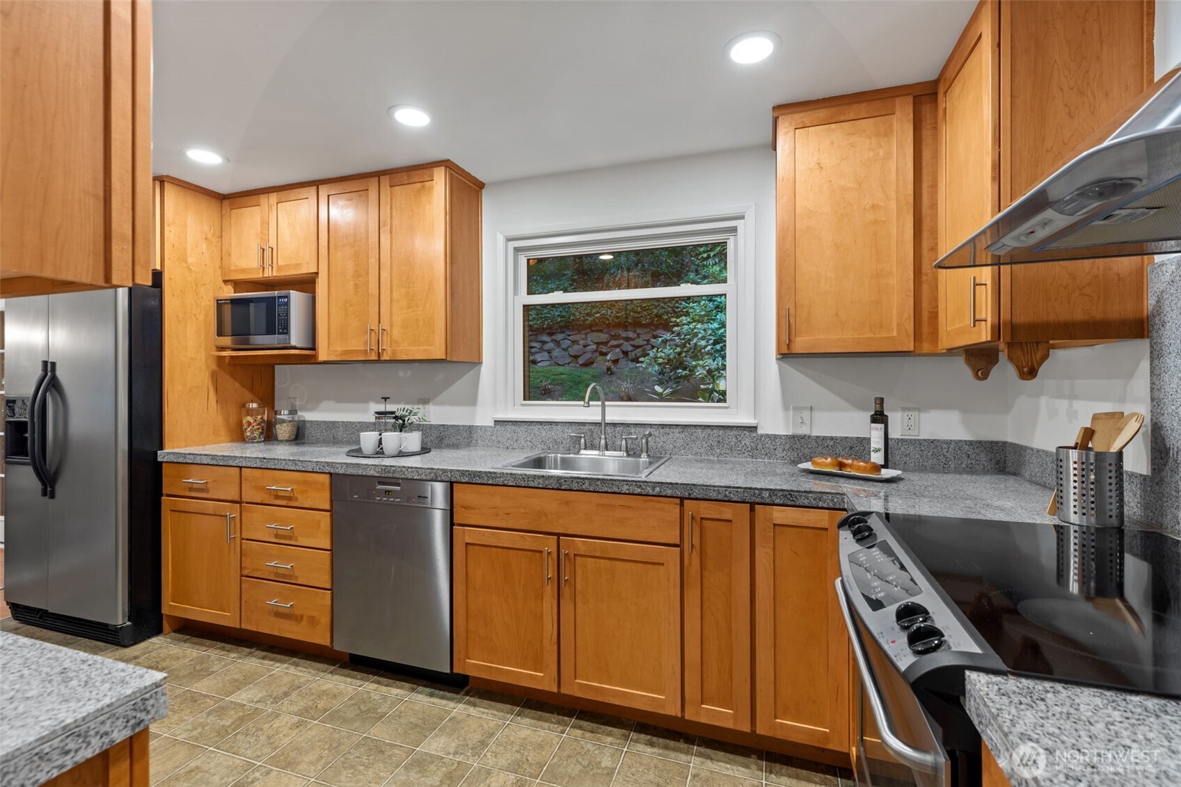 Updated kitchen.