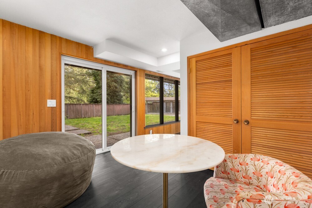 Enjoy a bonus flex space with convenient access to the backyard.