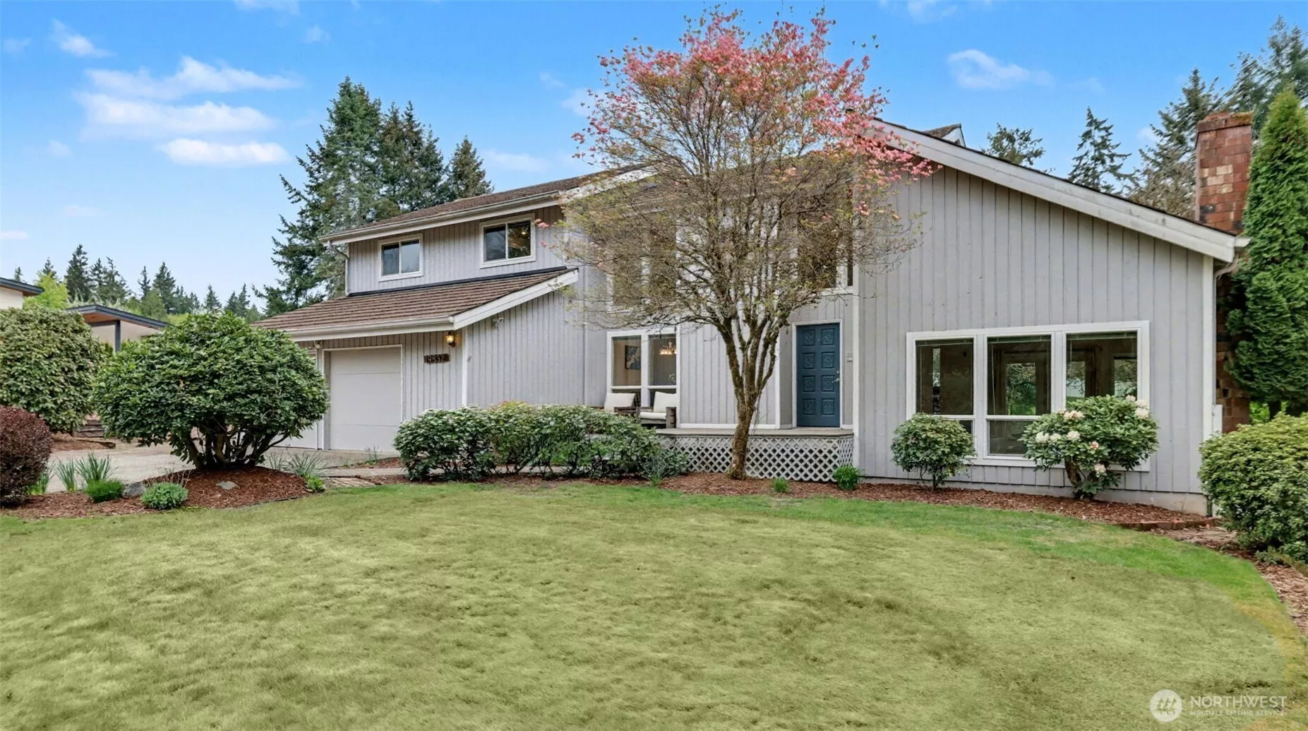 A private Woodinville Retreat on over 1 acre of land.