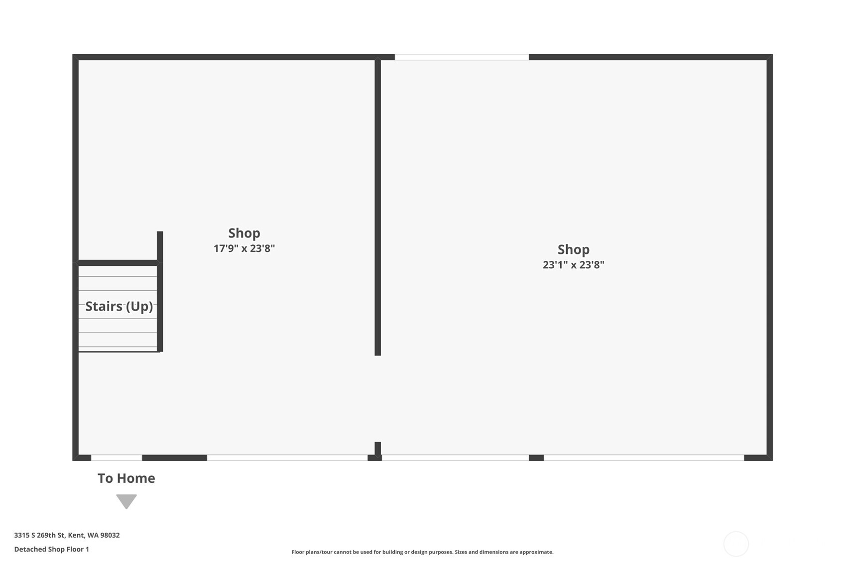Detached Shop Floor Plan