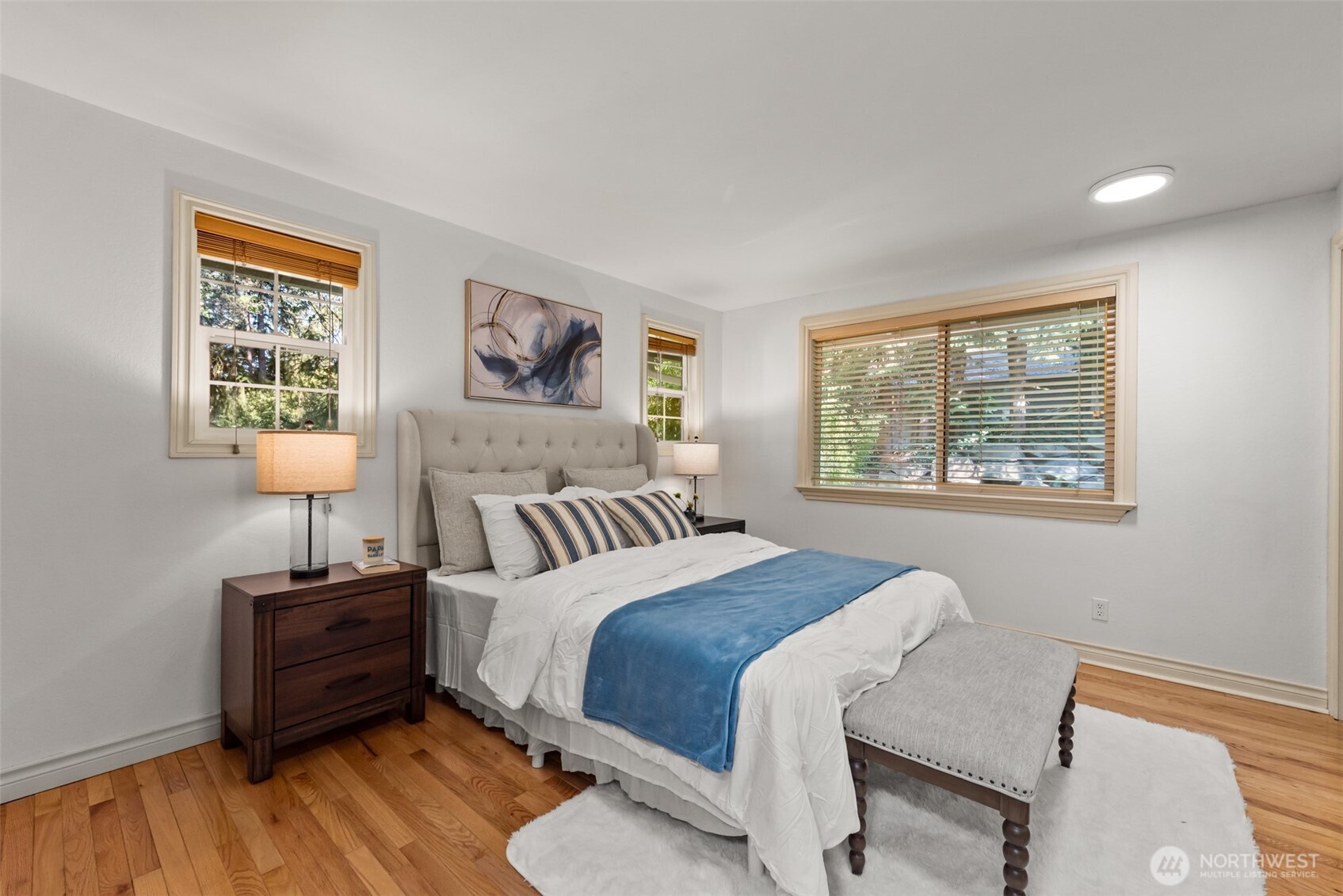 Master Bedroom with a bath suite