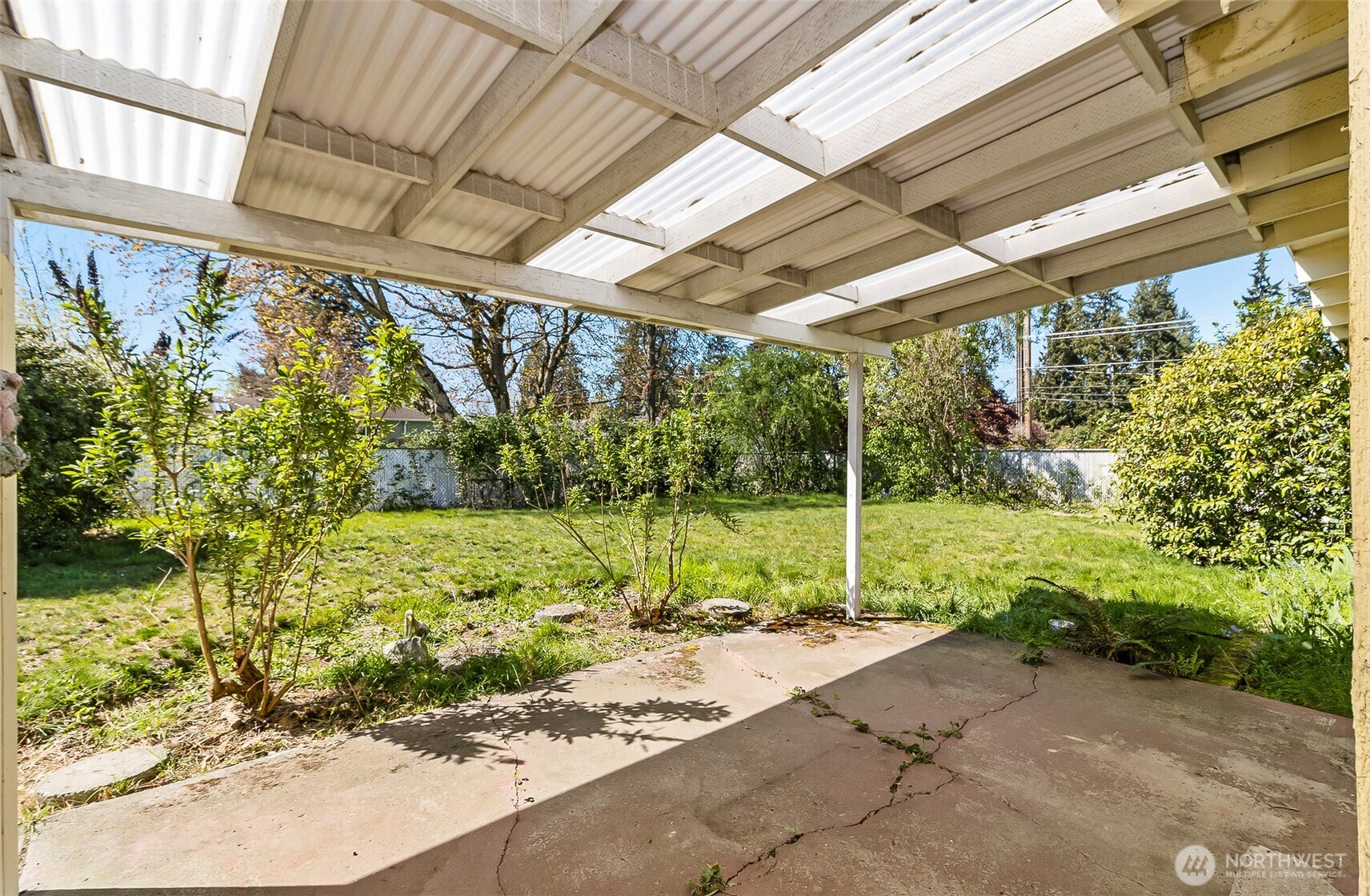 Alternate View of the Covered Patio~