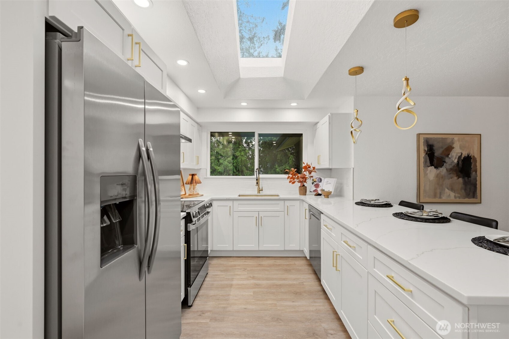 Brand new kitchen on main floor