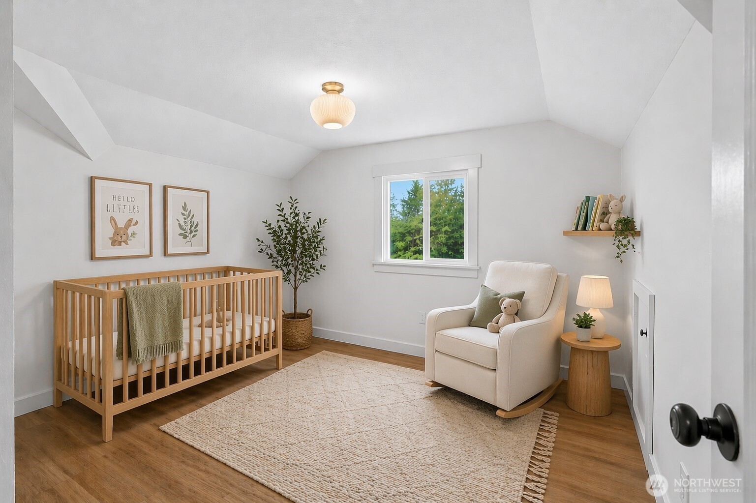 Upstairs Bedroom 1 - Virtually Staged