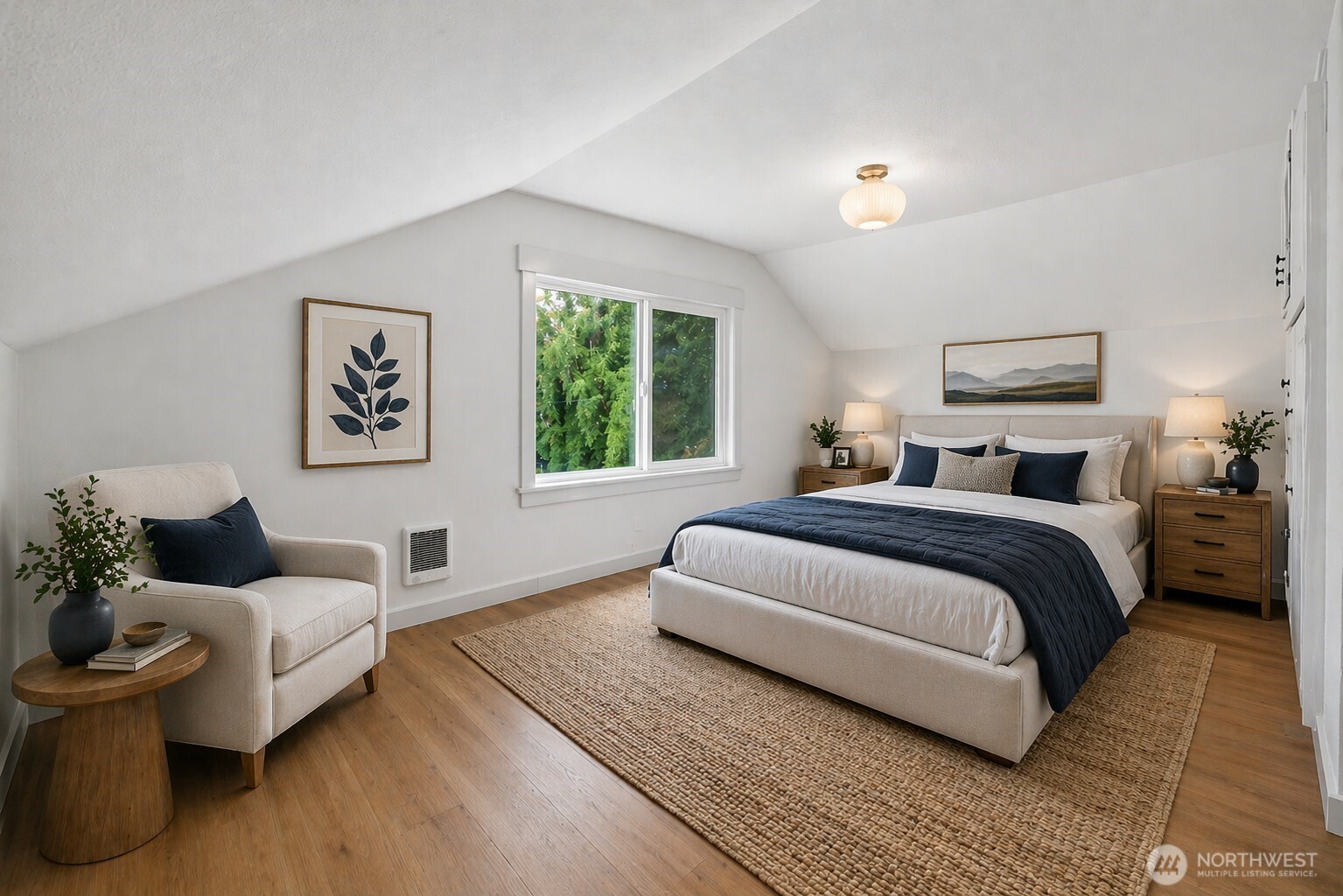 Upstairs Bedroom 2 - Virtually Staged
