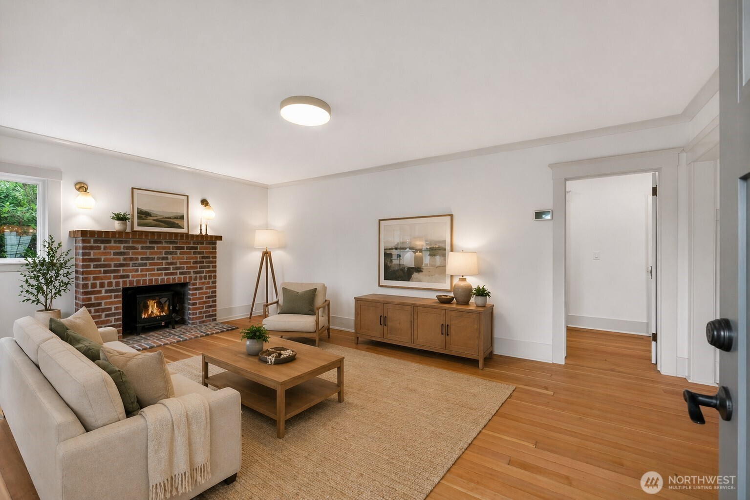 Living Room - Virtually Staged