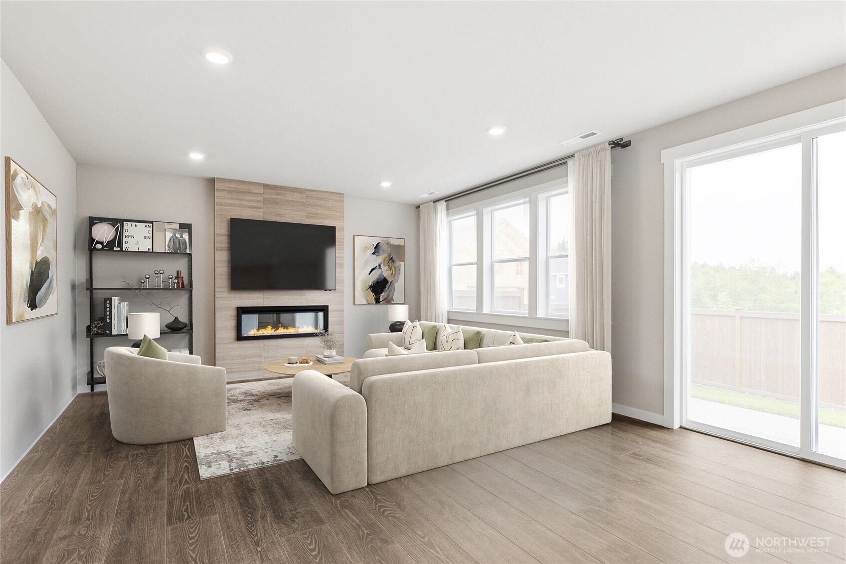 Virtual staging. Living room