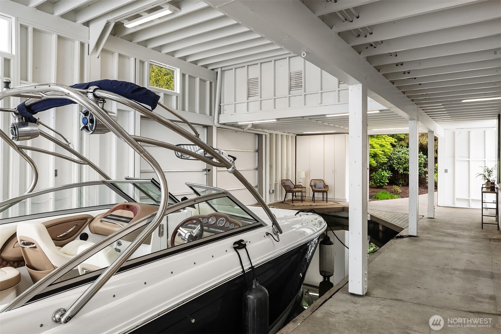 A true rarity—fully rebuilt and scaled to accommodate a ~48’ vessel. Climate-controlled with power, water, and shore connections, it’s as functional as it is hard to replicate.