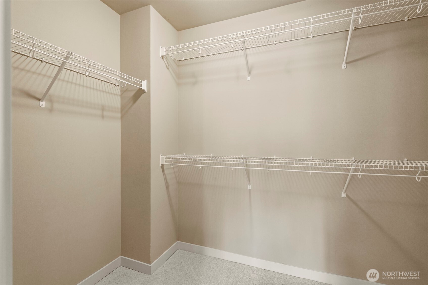 Walk-in Closet in Primary Bathroom