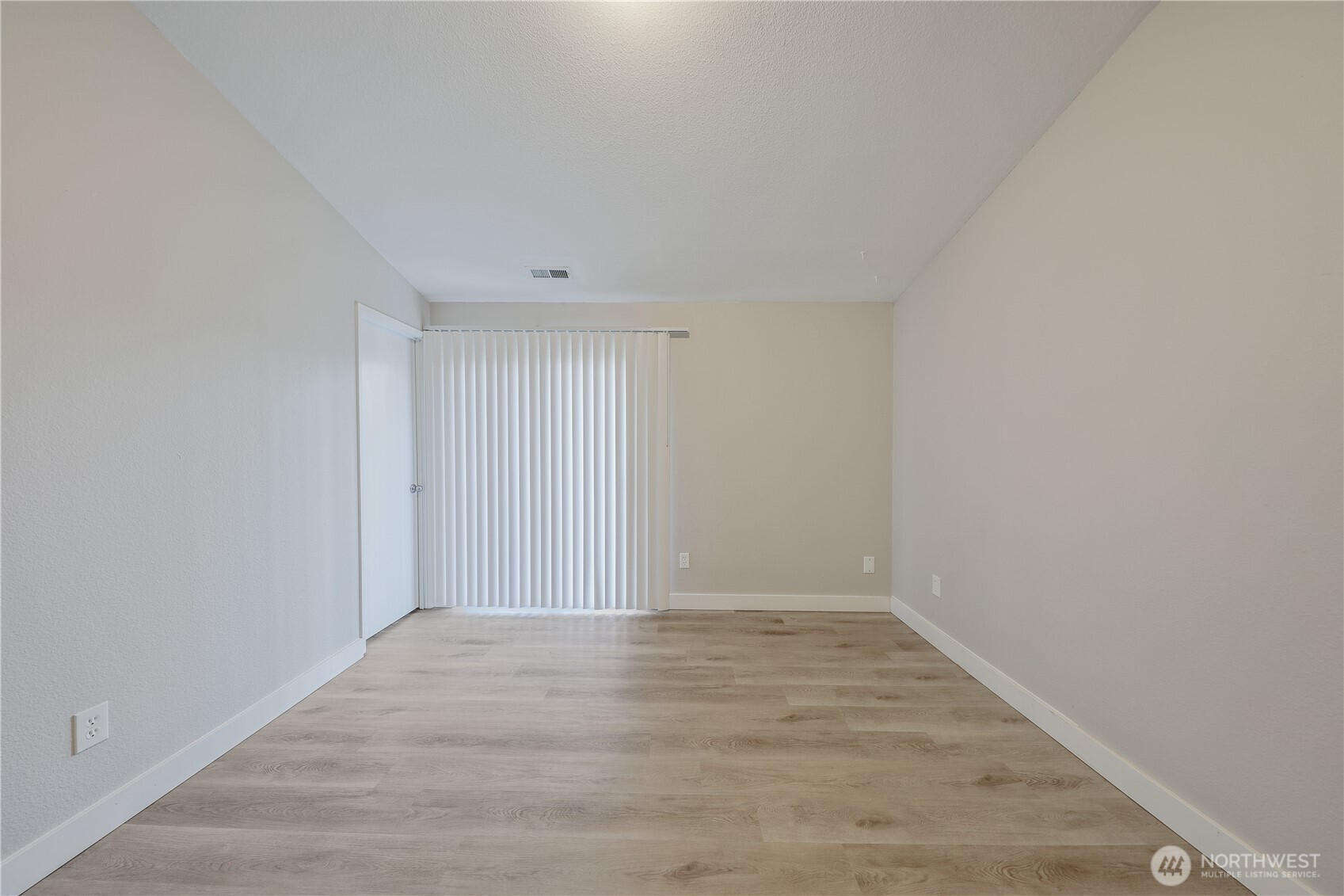 Primary with slider to backyard