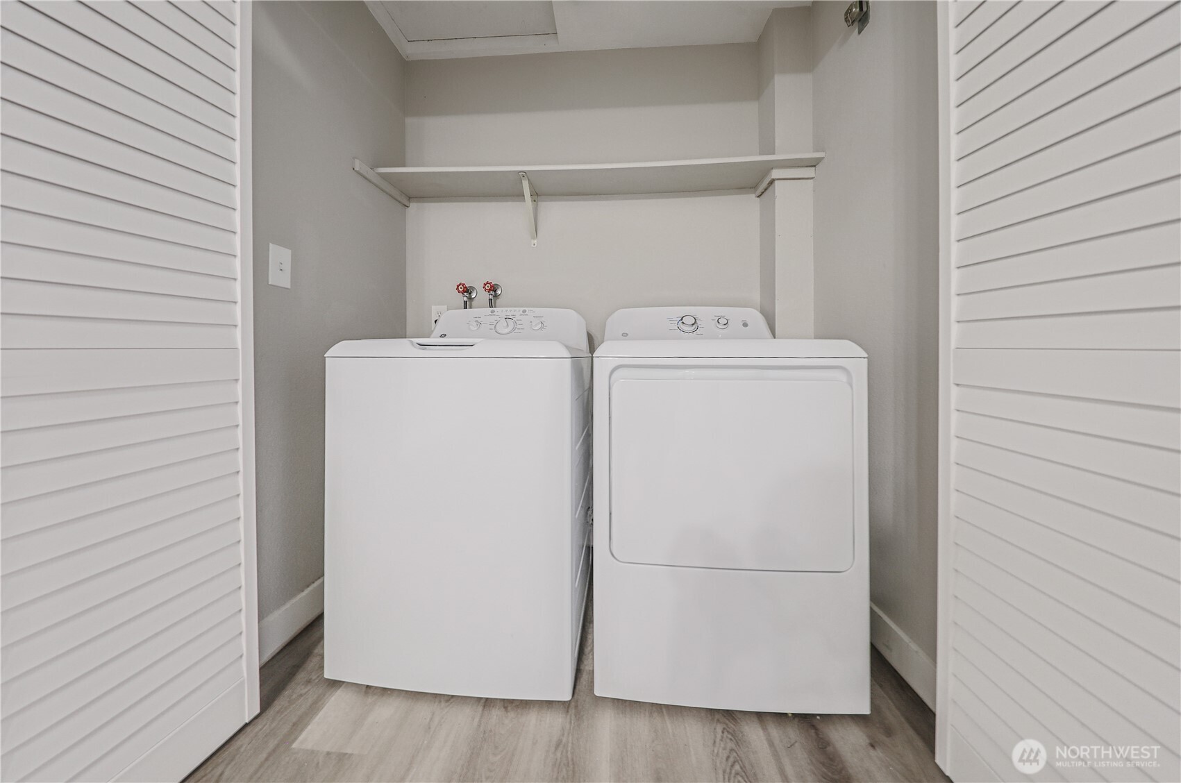 Garage with furnace and water heater