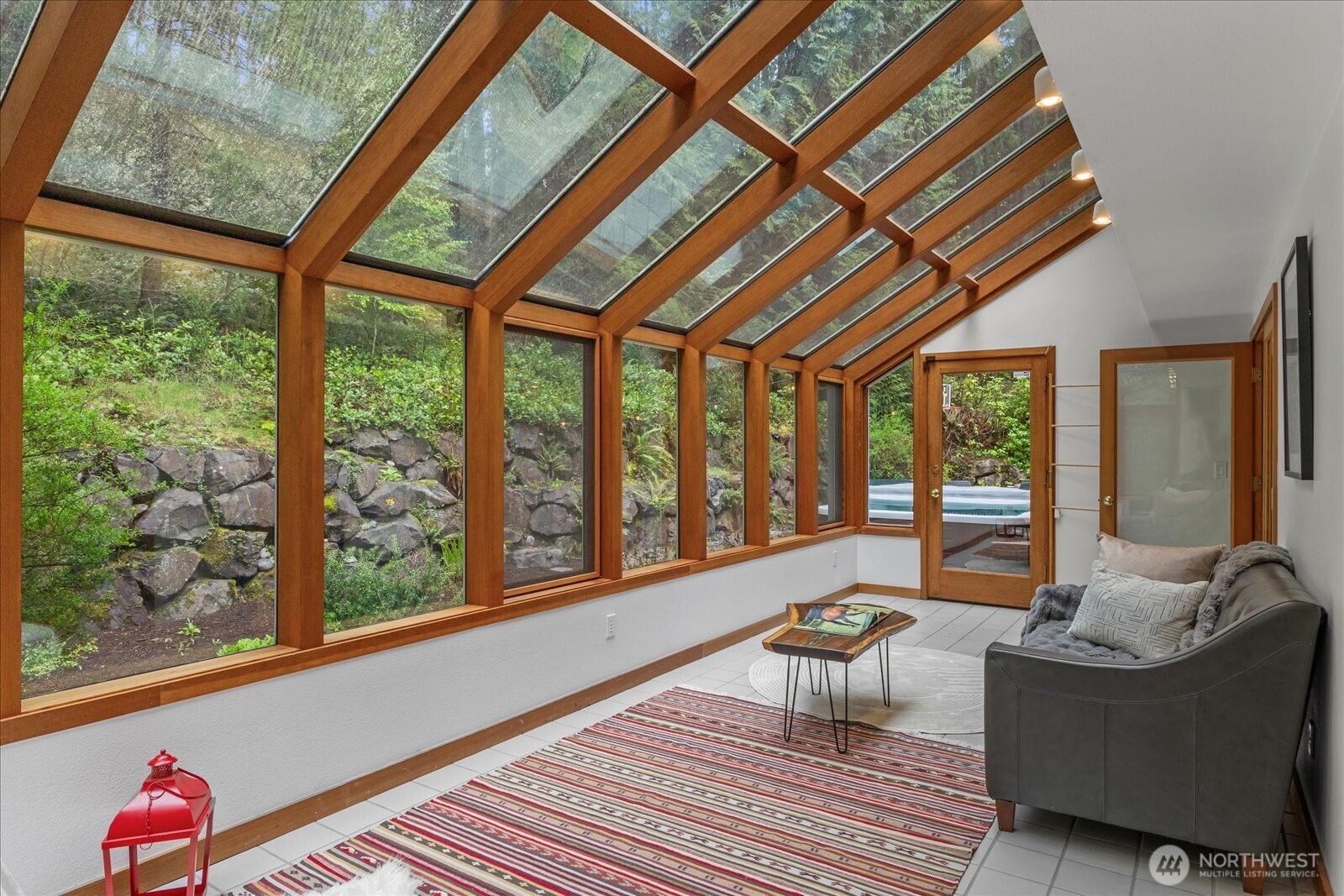 Large Sunroom with Heated Floors