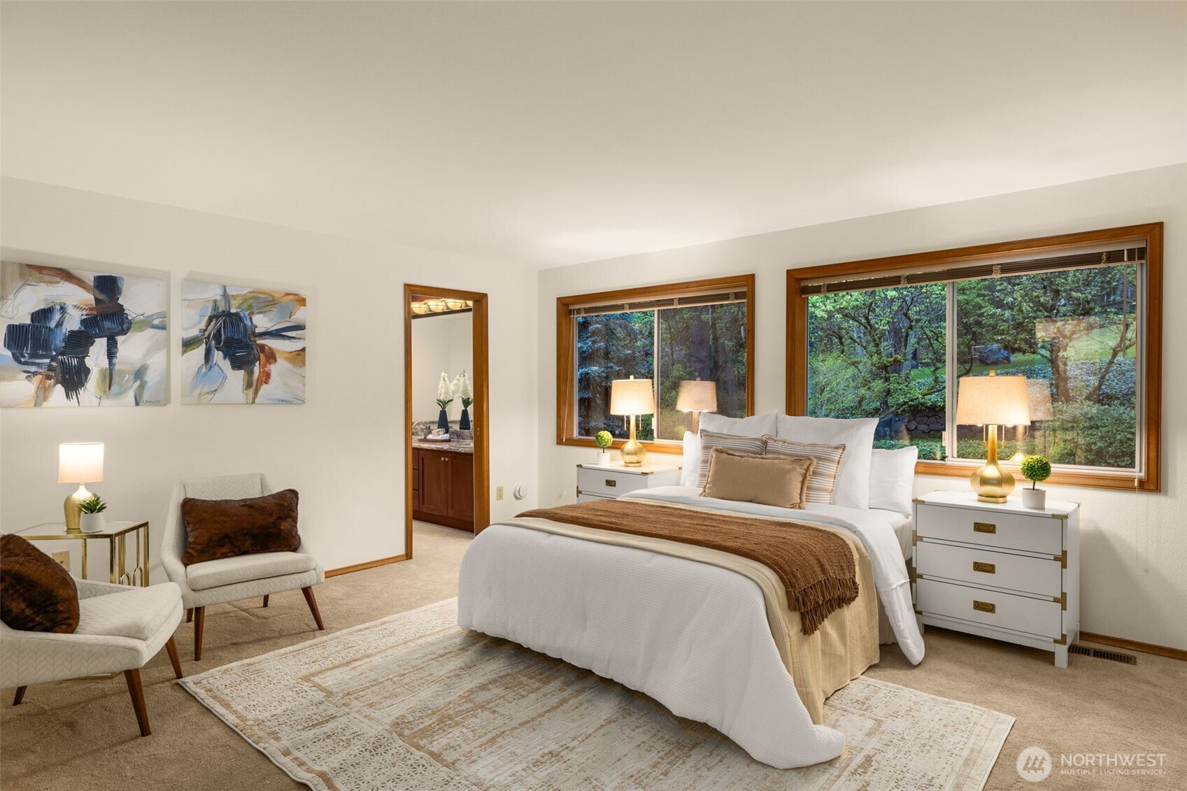 Extra large primary suite