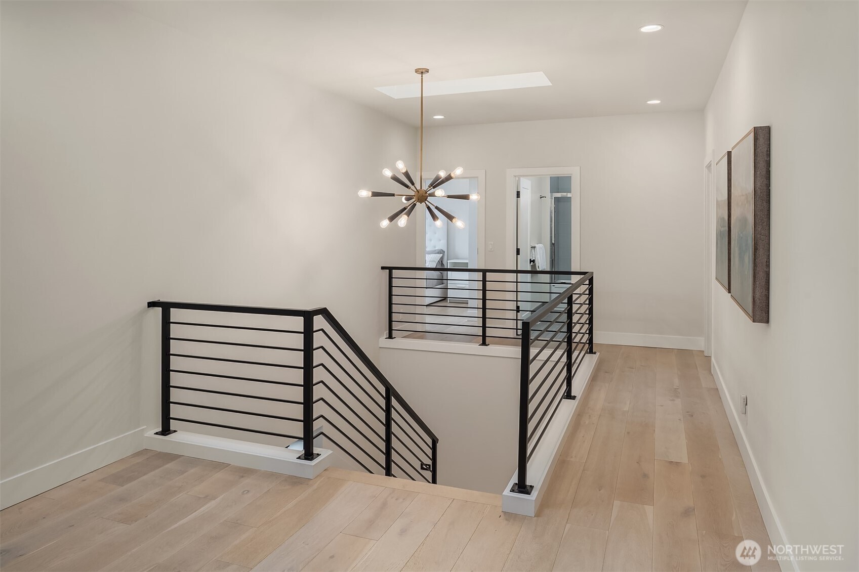 Staircase leading to Upper level