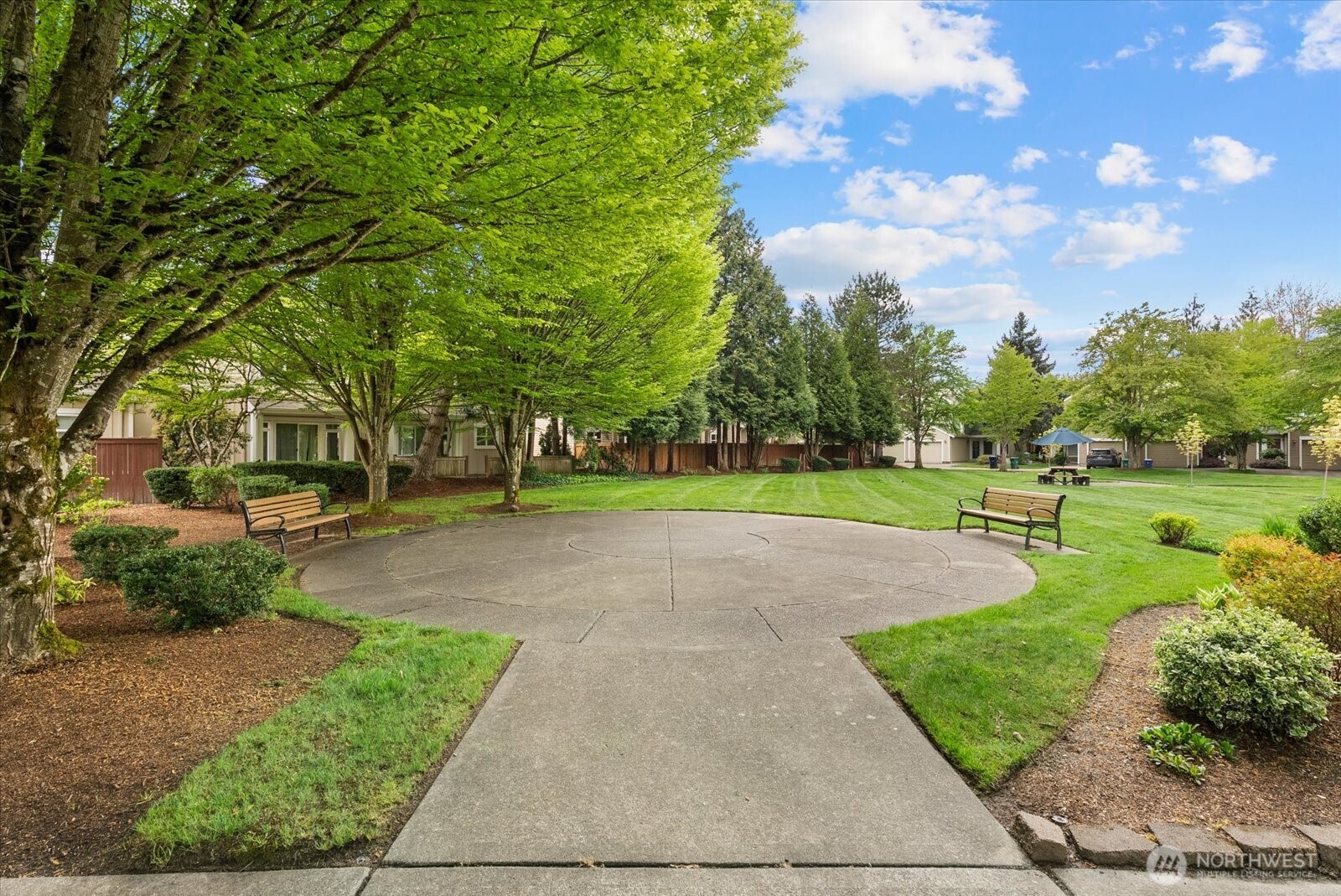 A park inside the River Trail community