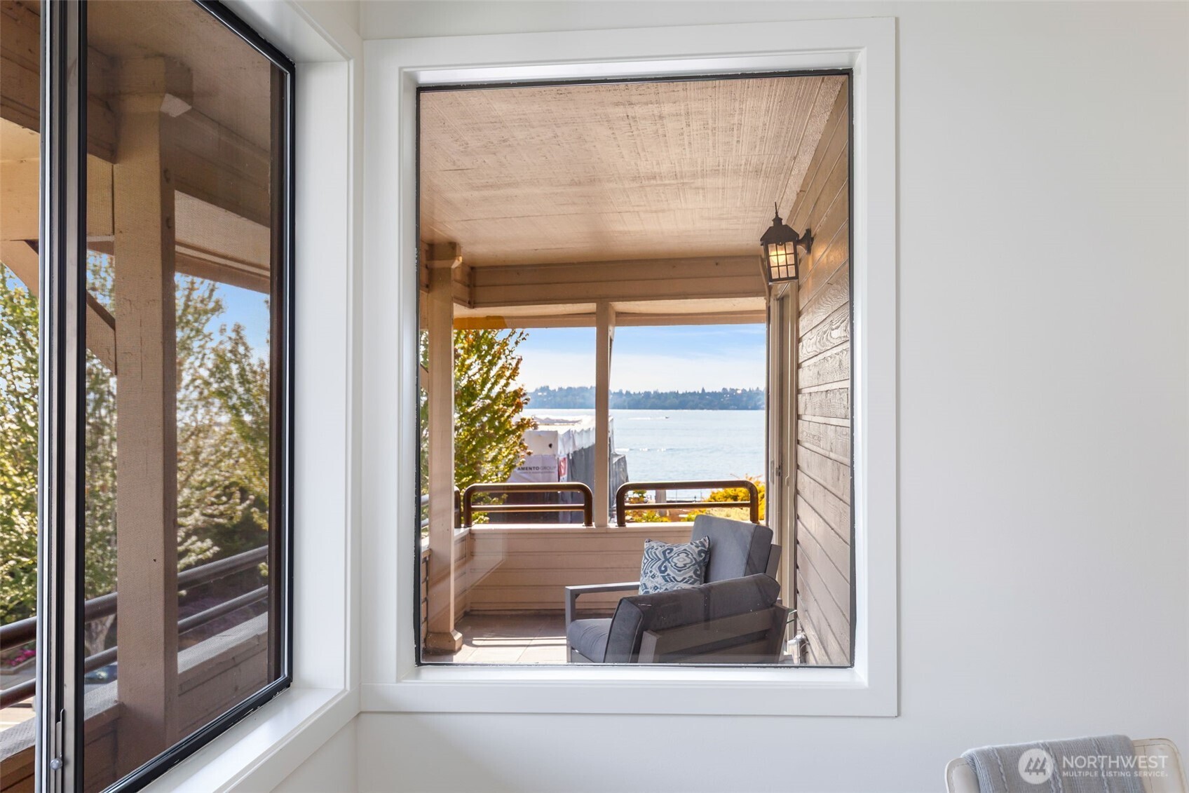 Water view from second bedroom