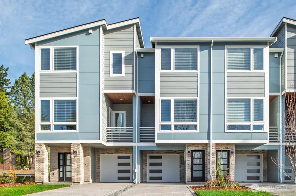 Example of the Adeline floor plan to be located at 6613 S 128th Street, Seattle WA 98178