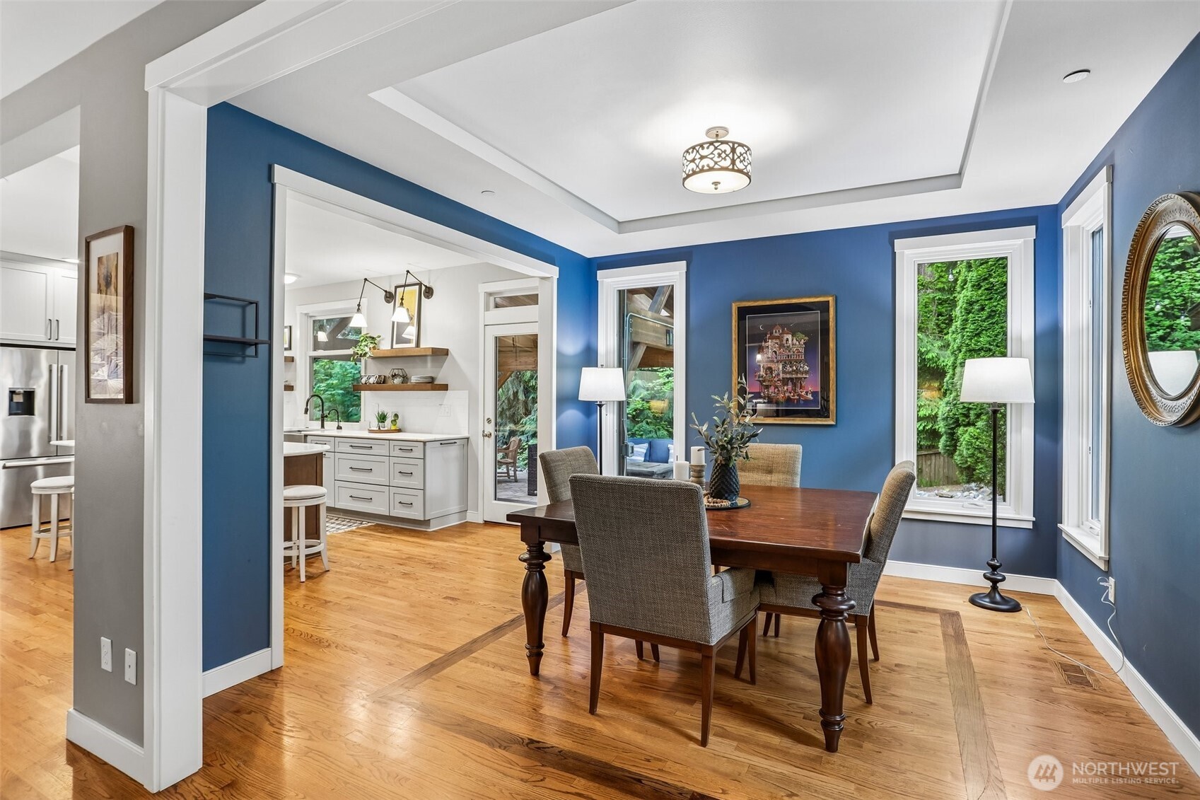 Kitchen has grand updates as well as a walk-in-pantry