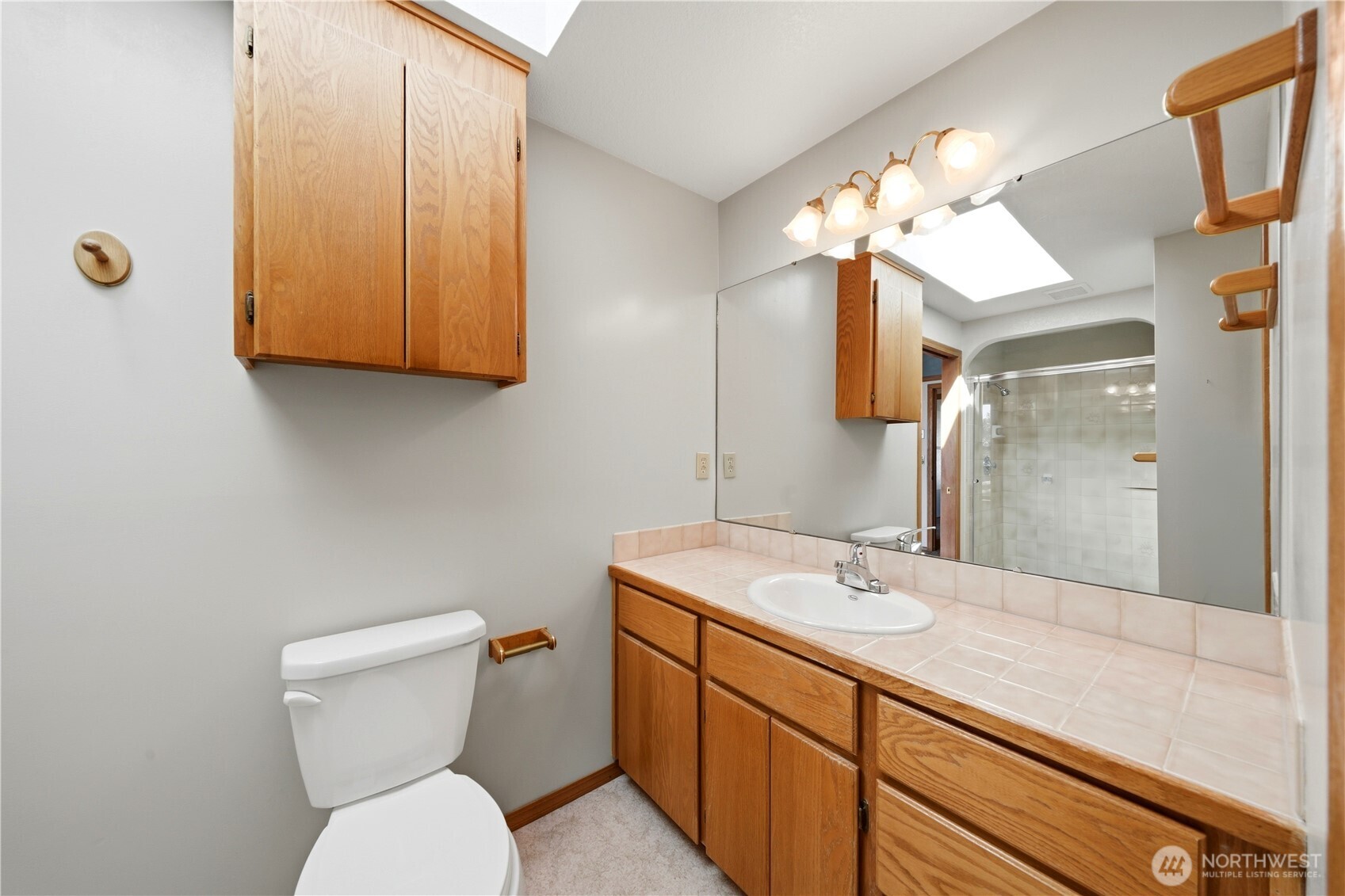 Main floor 3/4 bathroom.