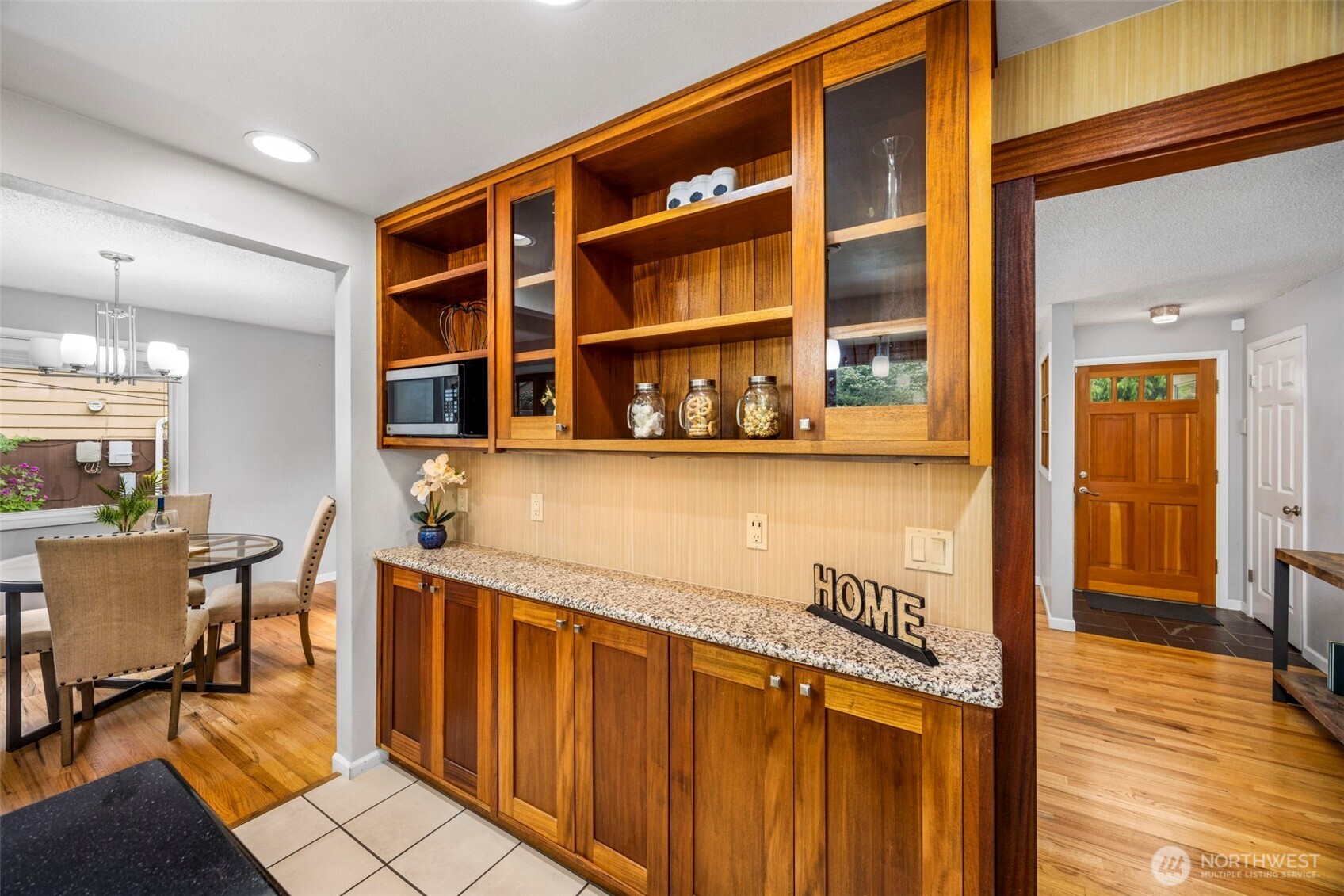 Additional pantry hutch in Kitchen for all those extra utensils
