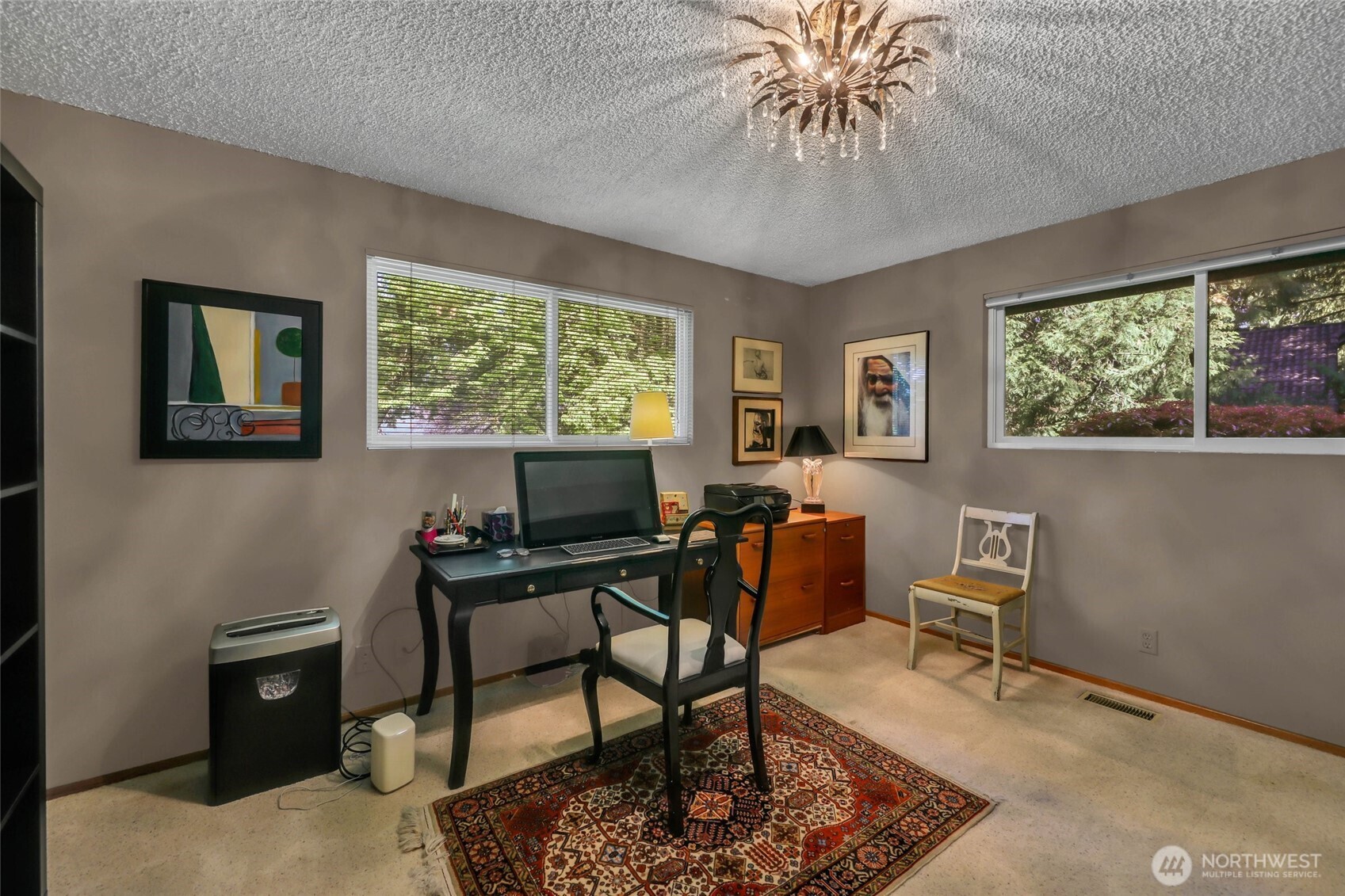 Bedroom 3, used as an office now