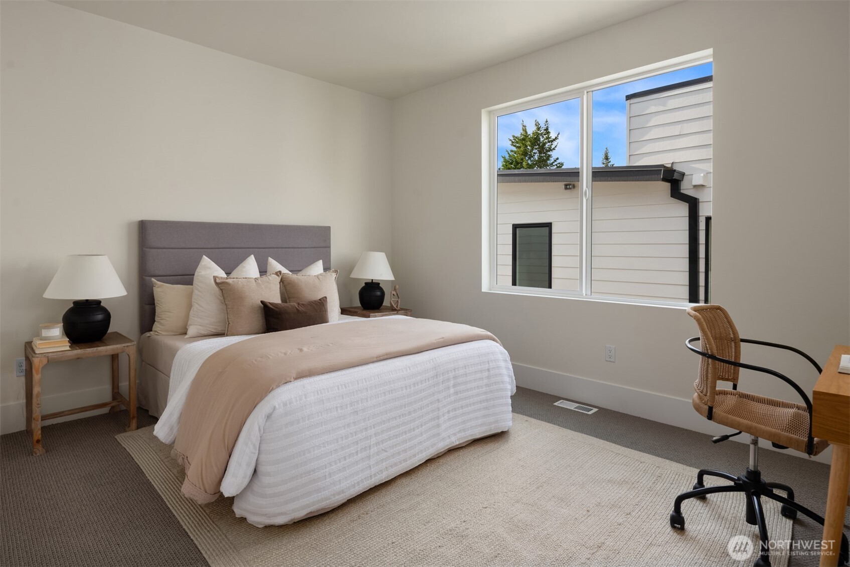 Third bedroom on upper level
