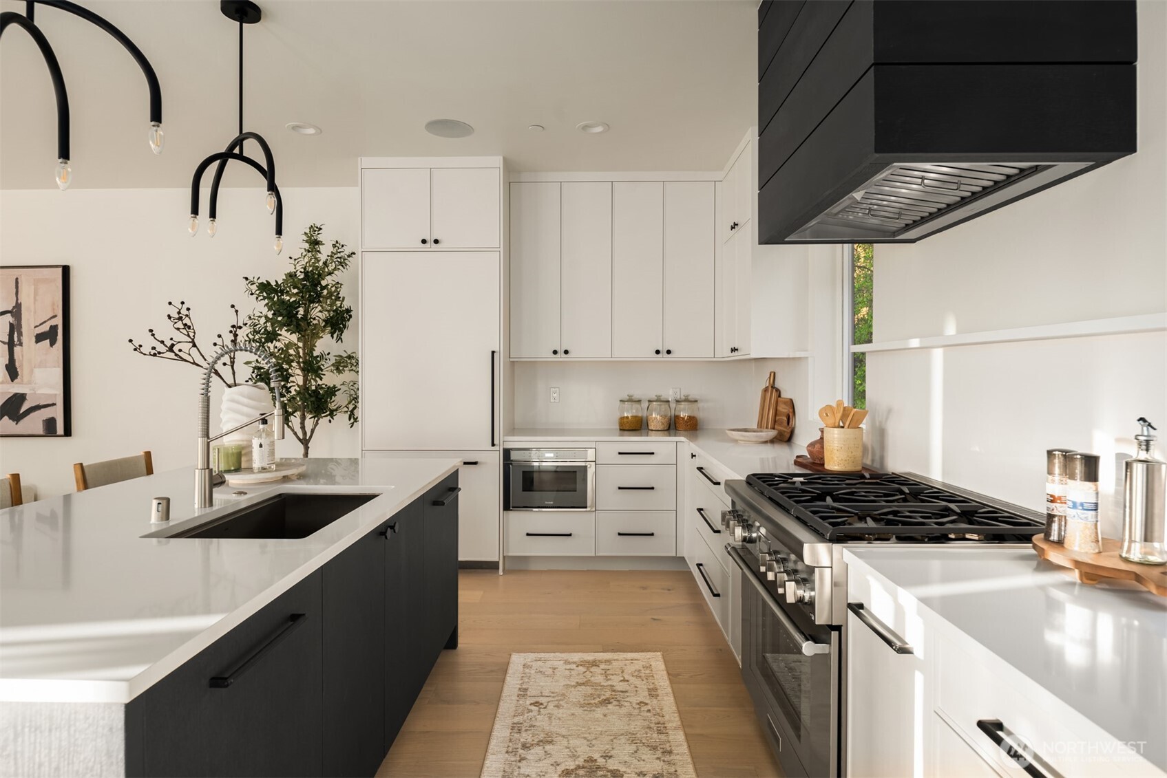 Kitchen on main level