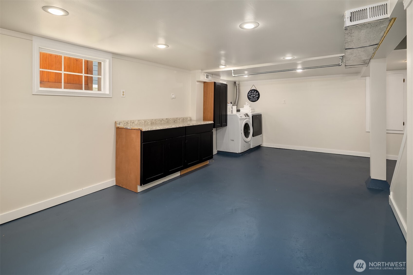 Large Finished Basement Perfect Flex Space