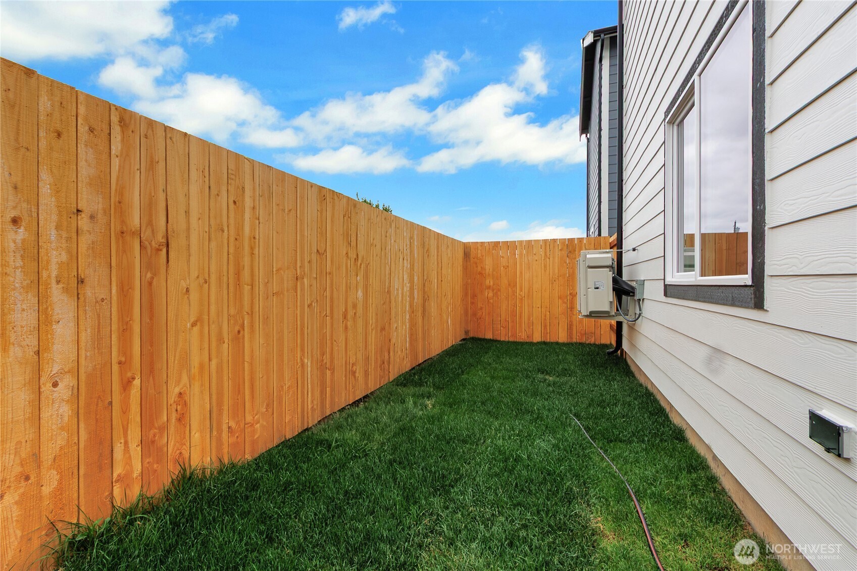 Back Yard Fully Fenced.