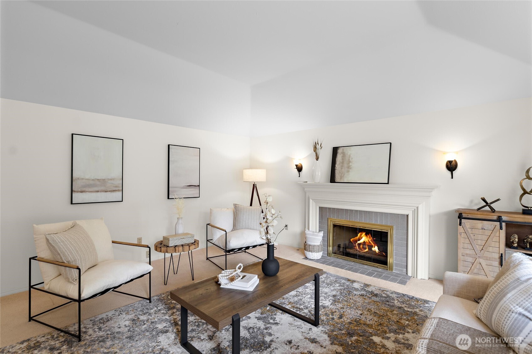 Gas fireplace