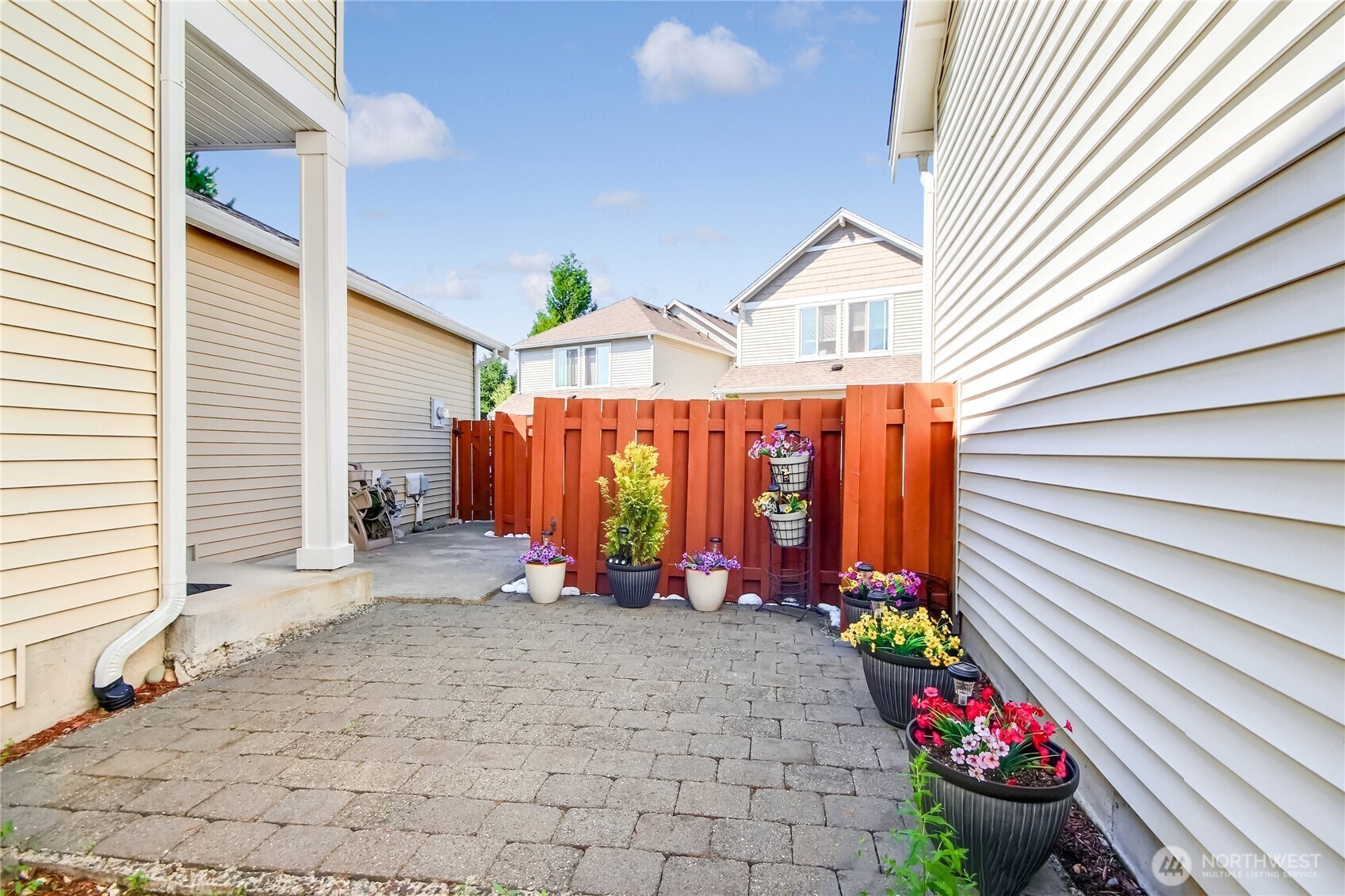 Big patio-great for enjoying your morning coffee or evening beverage