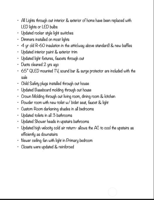 2nd page of Features