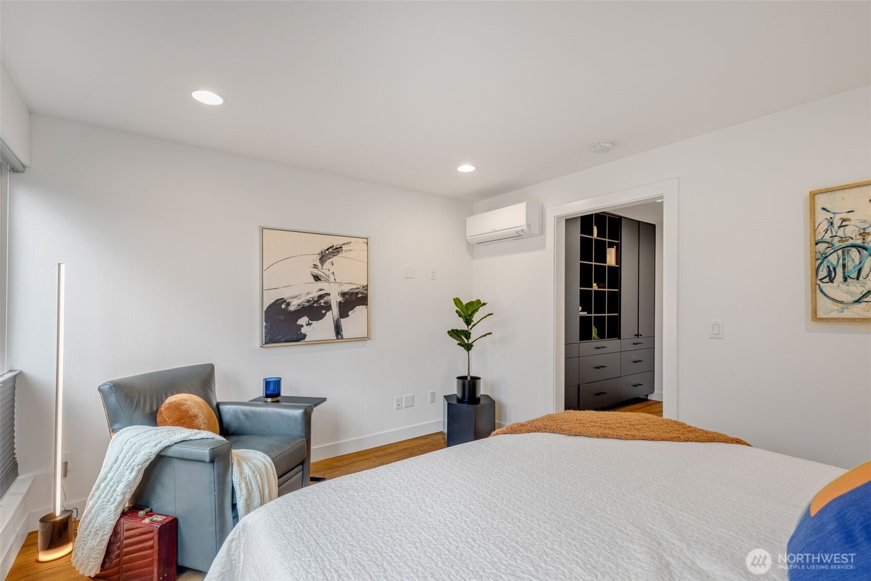Primary bedroom on top floor