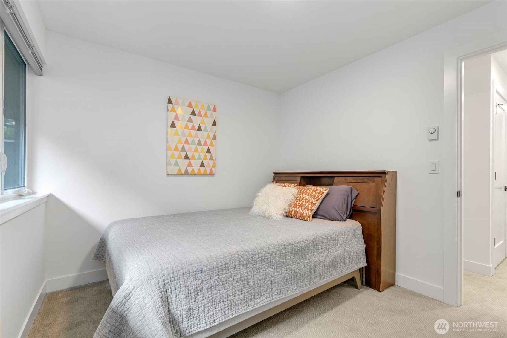 Guest bedroom on lower level