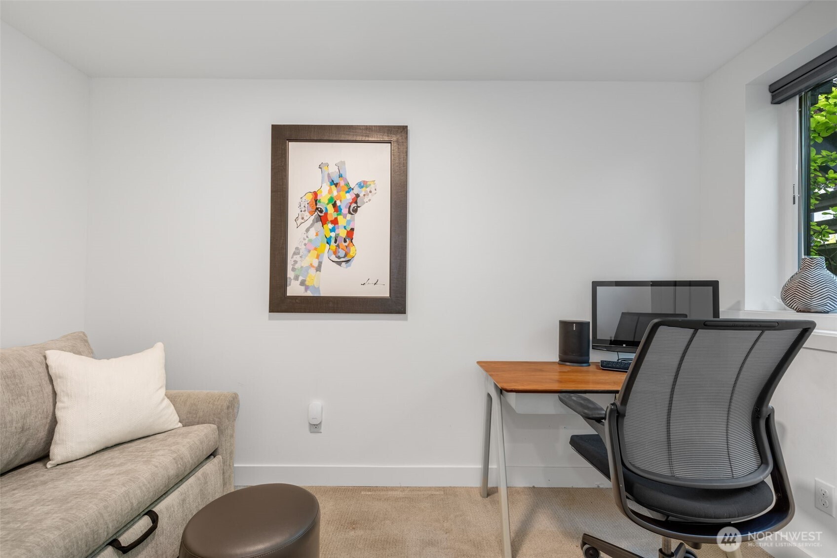 2nd guest BR or office on lower level