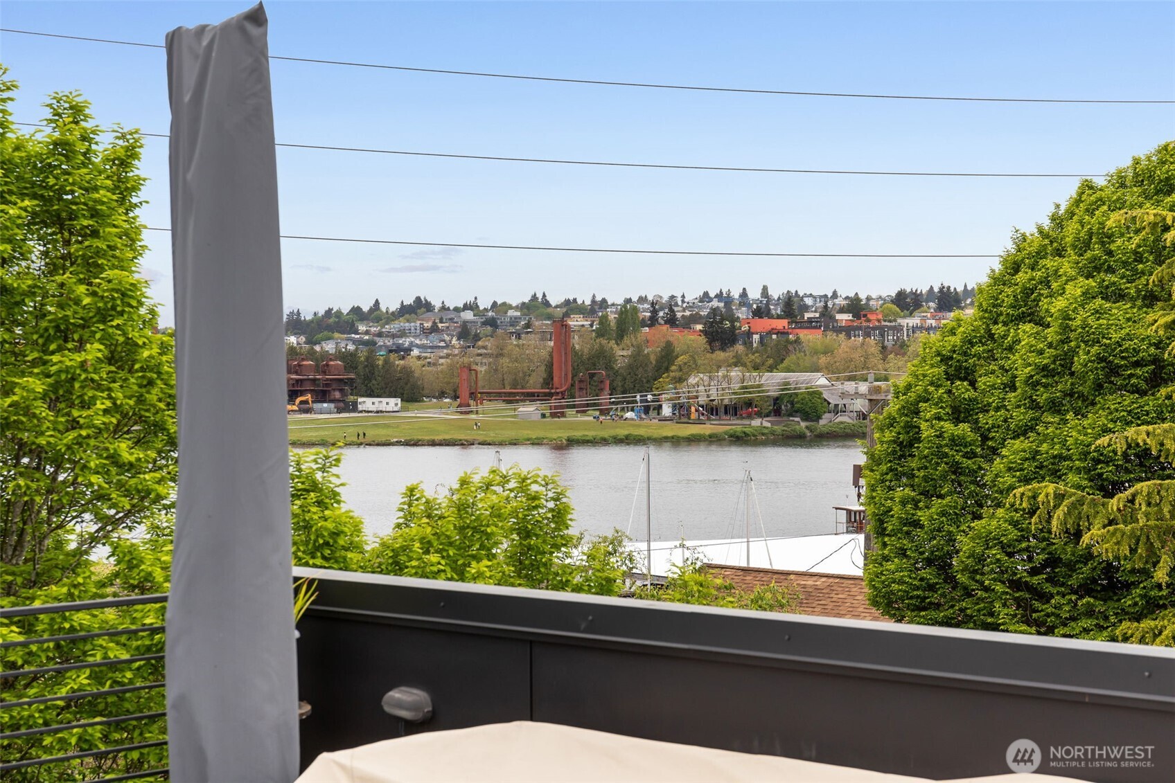 View of Gasworks park