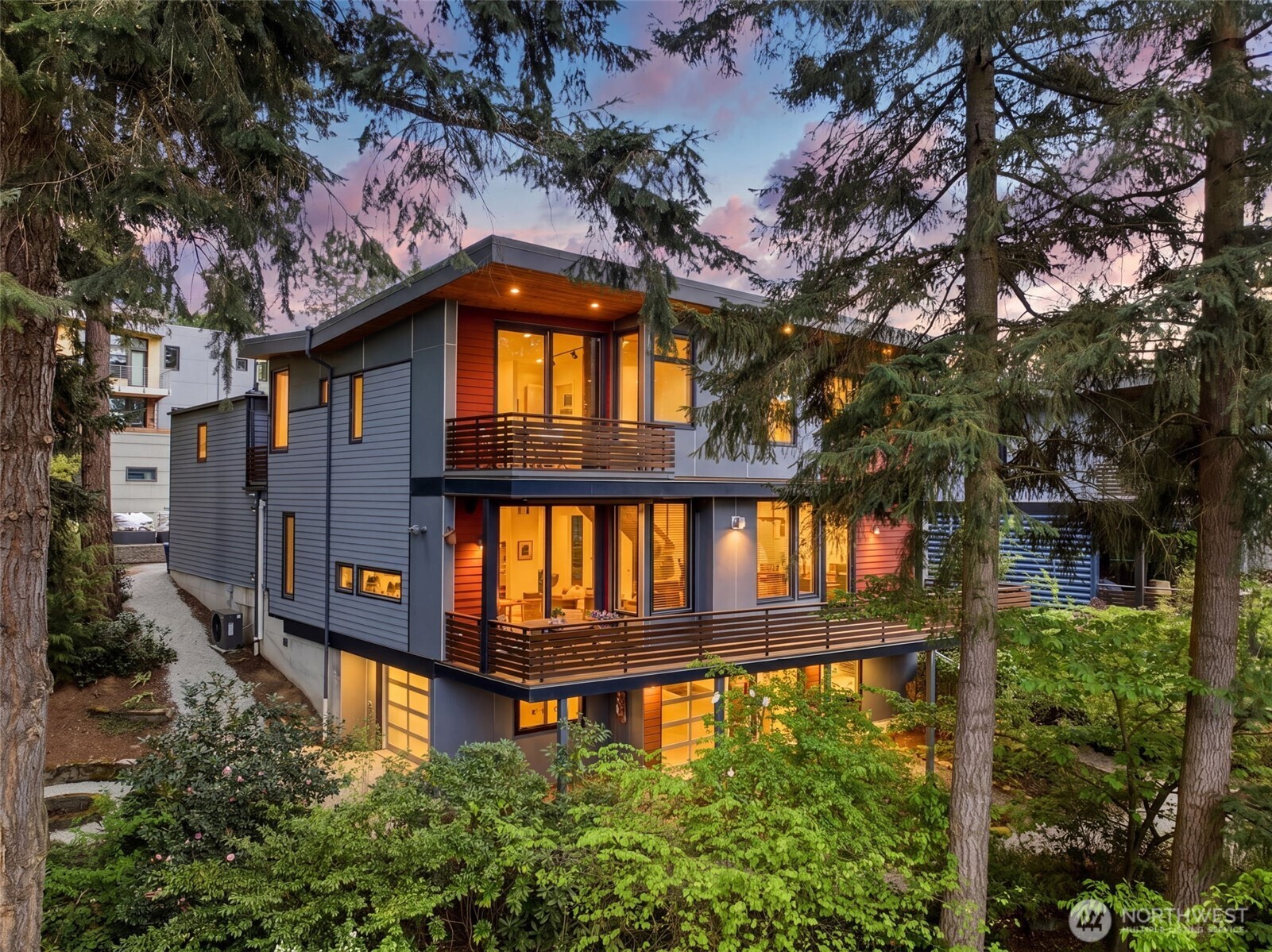 5-Star Built Green design in a private, tree-lined setting