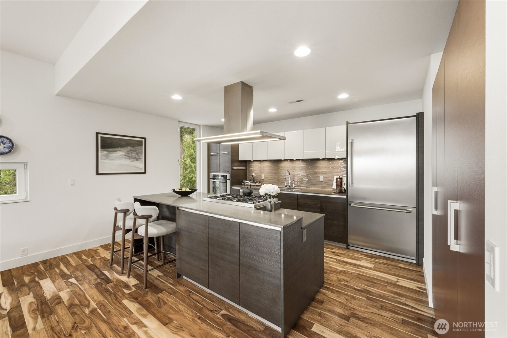 Modern kitchen design grounded in function and style