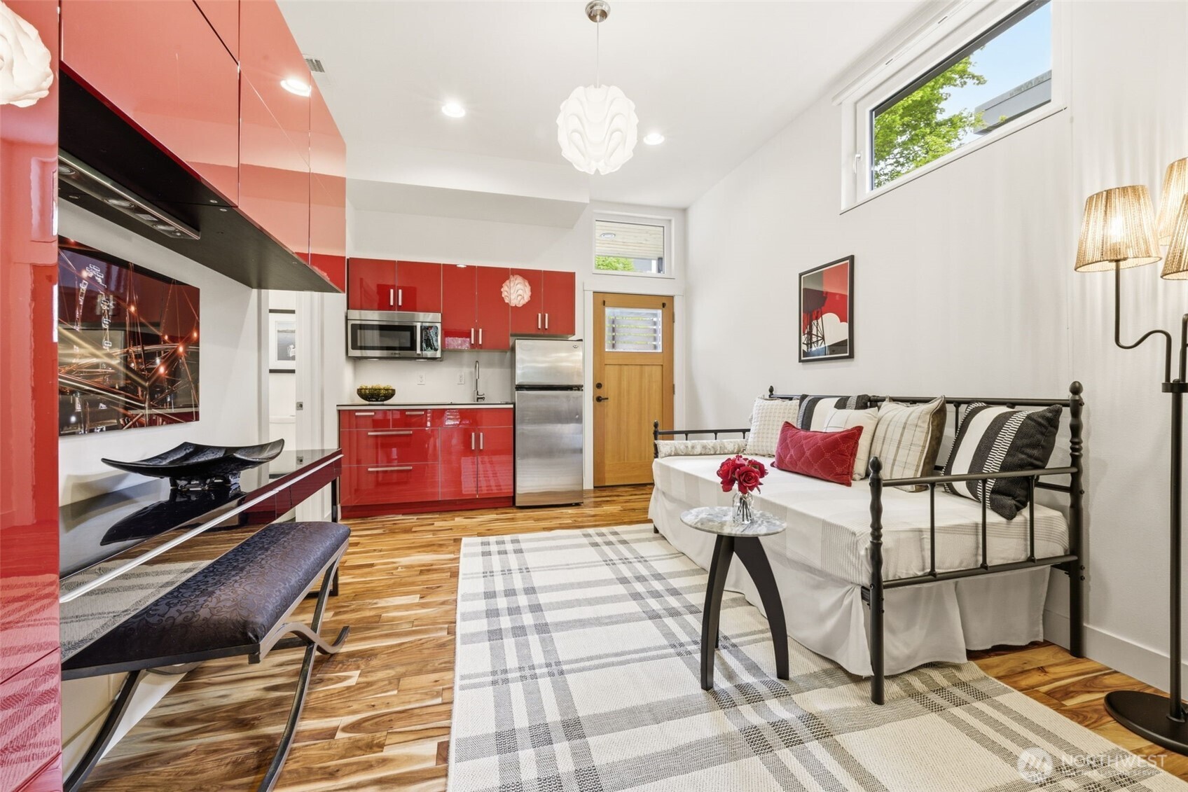 Private main-floor living with thoughtful accessibility and style