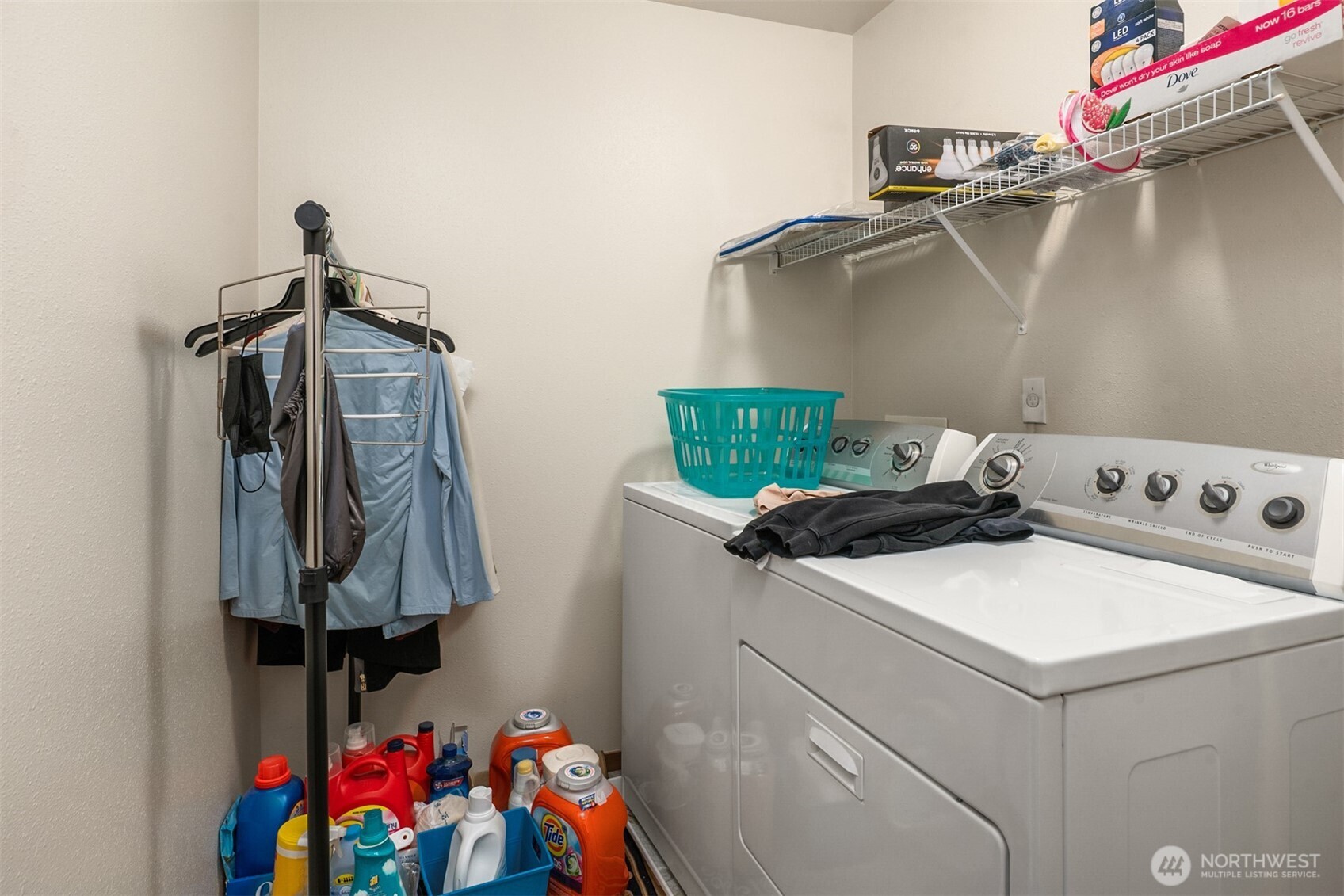 laundry room upstairs