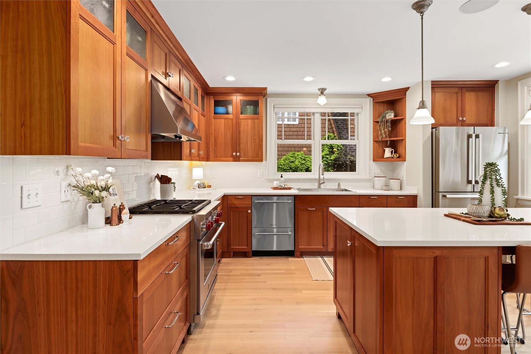 New fridge, dishwasher & sink